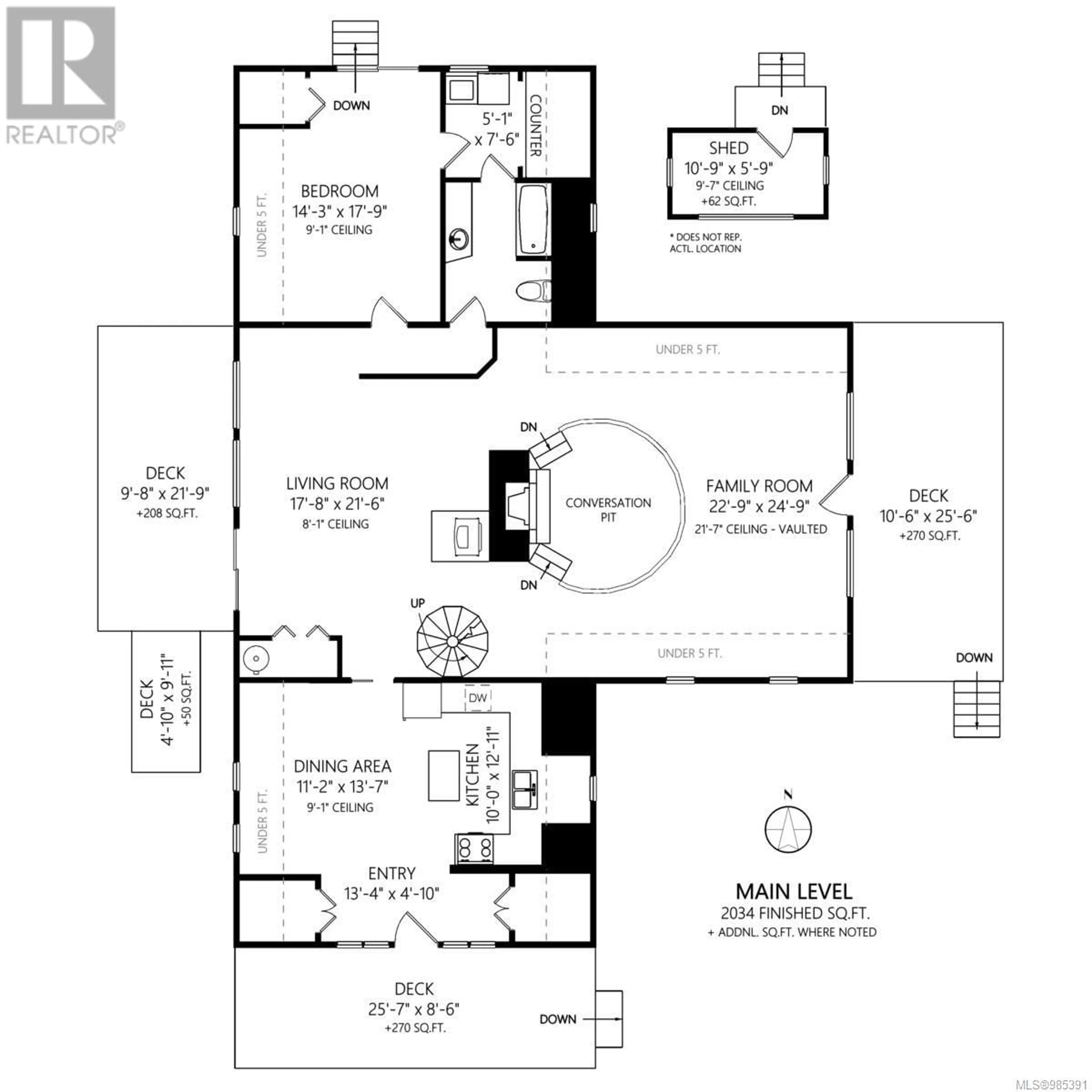 Floor plan for 8028 Arthur St, Crofton British Columbia V0R1R0