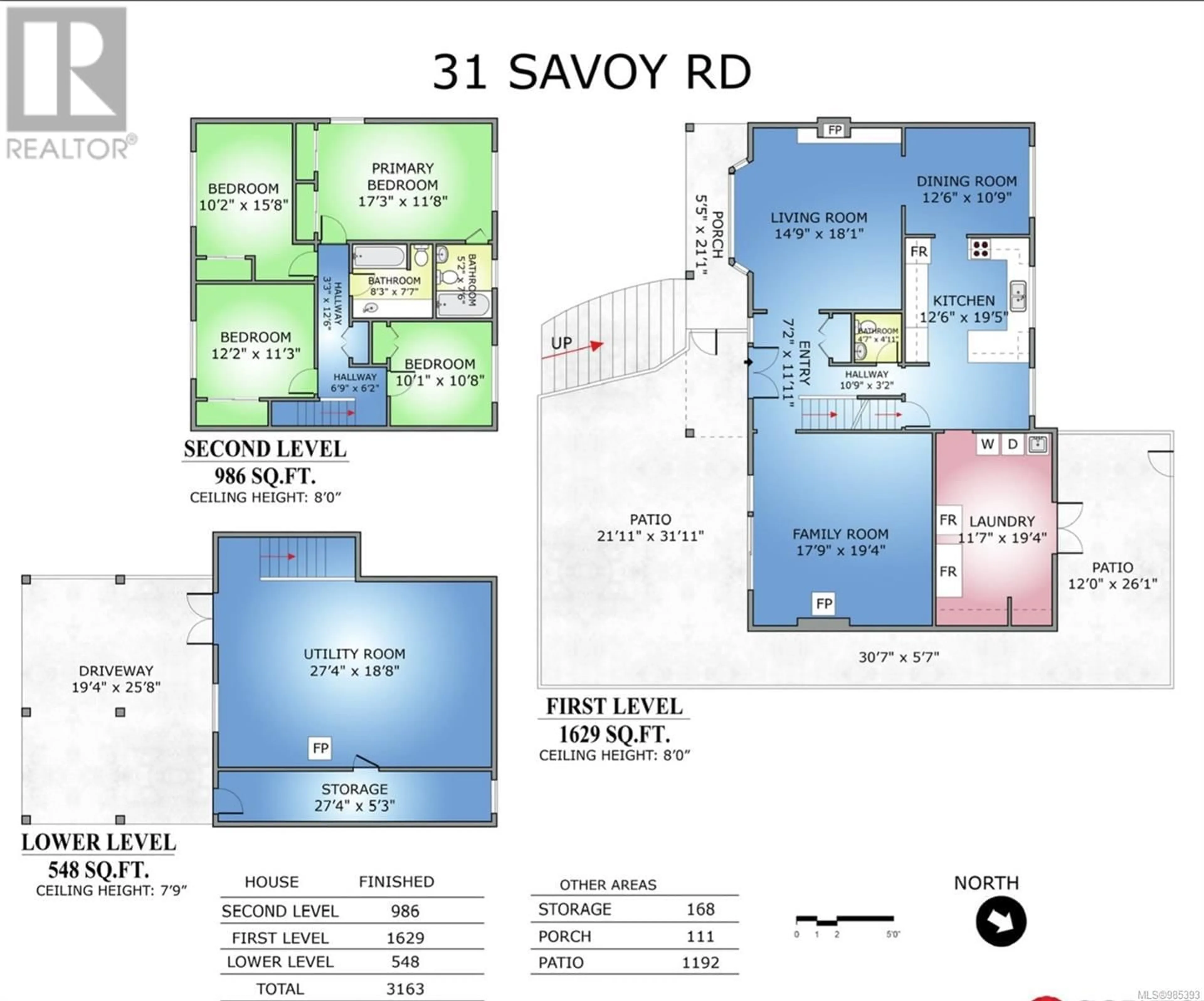 Floor plan for 31 Savoy Rd, Lake Cowichan British Columbia V0R2G0