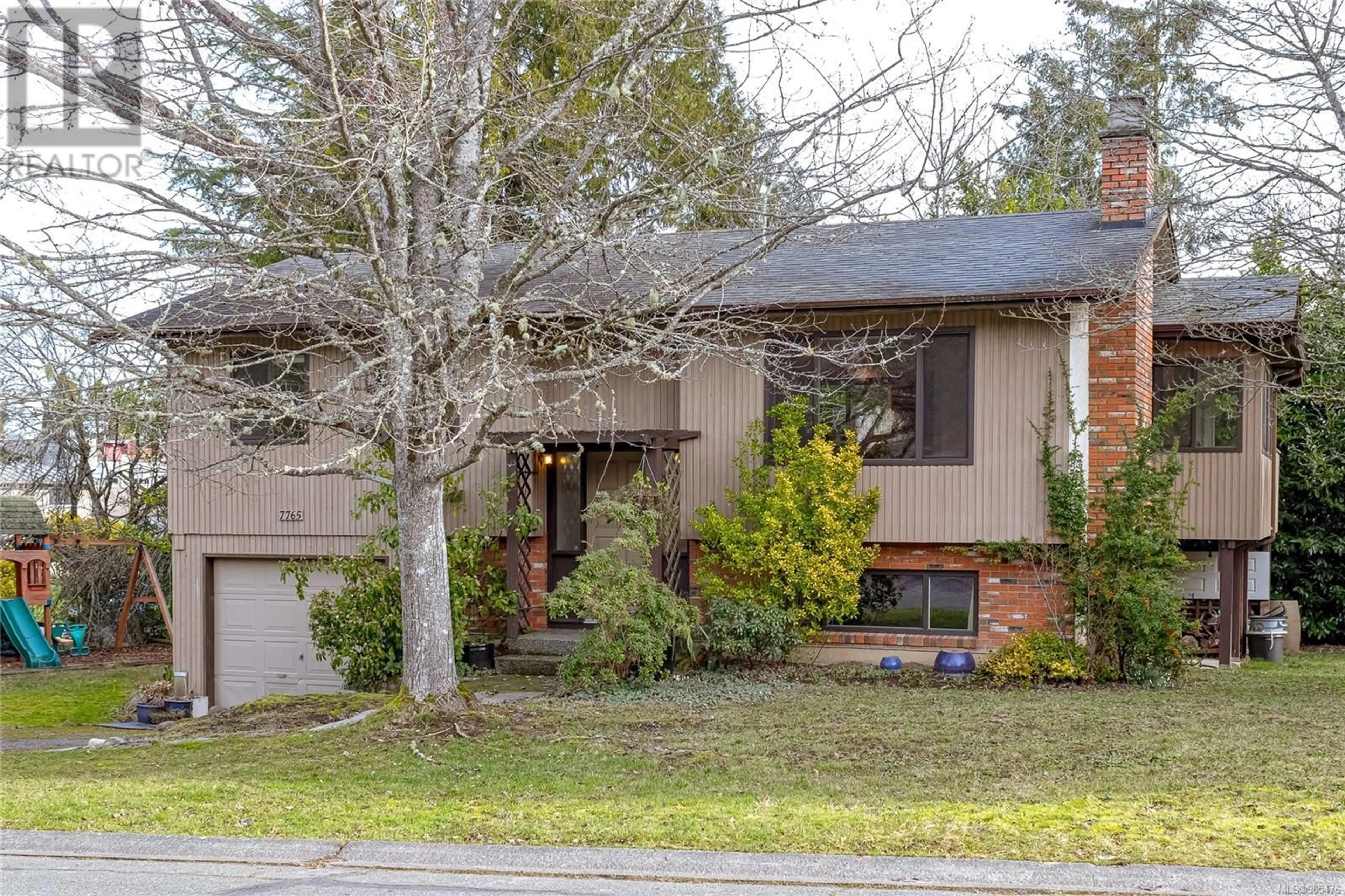 Home with brick exterior material, street for 7765 Trentelmann Pl, Central Saanich British Columbia V8M1K9