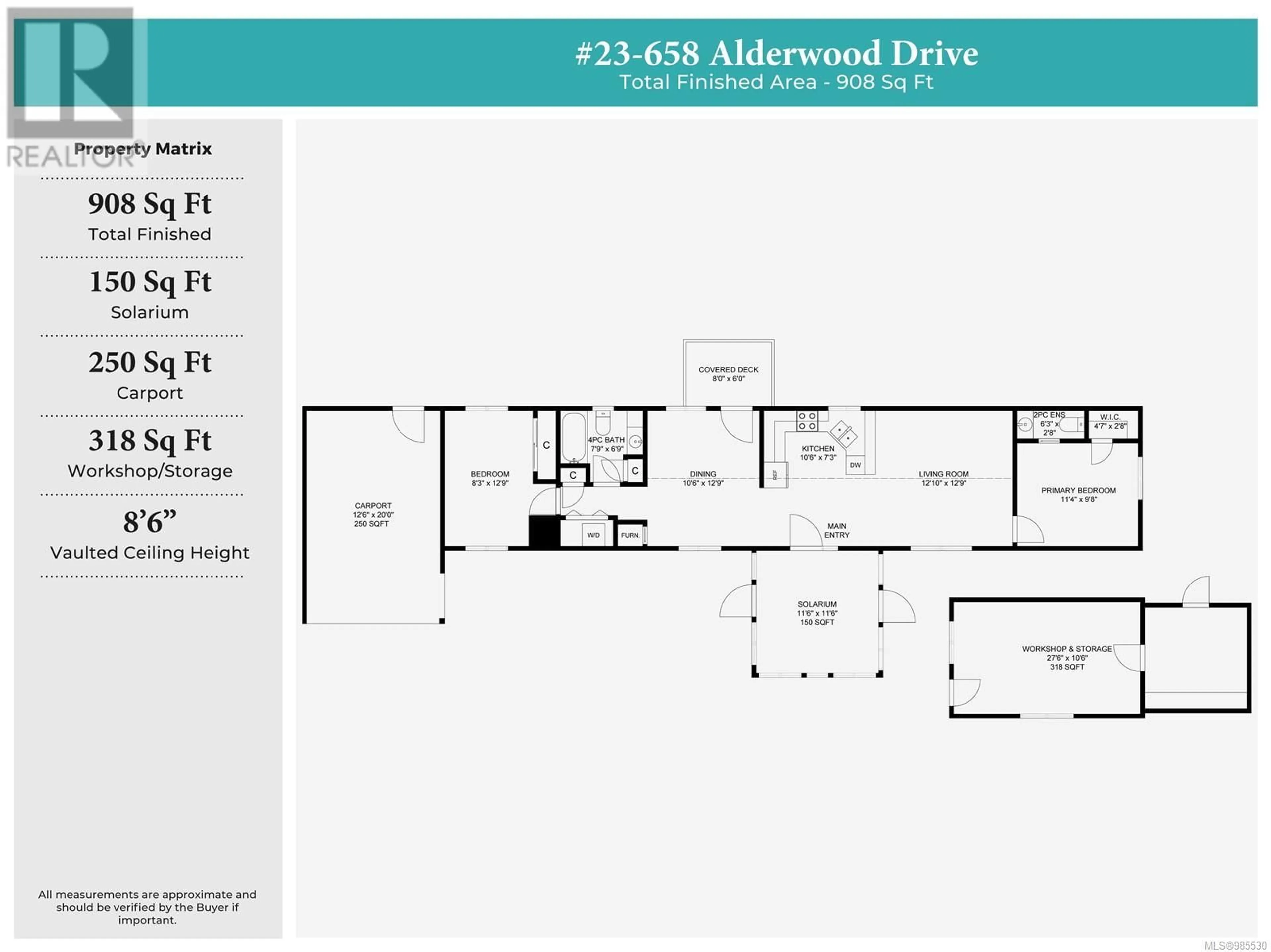 Floor plan for 23 658 Alderwood Dr, Ladysmith British Columbia V9G1R6