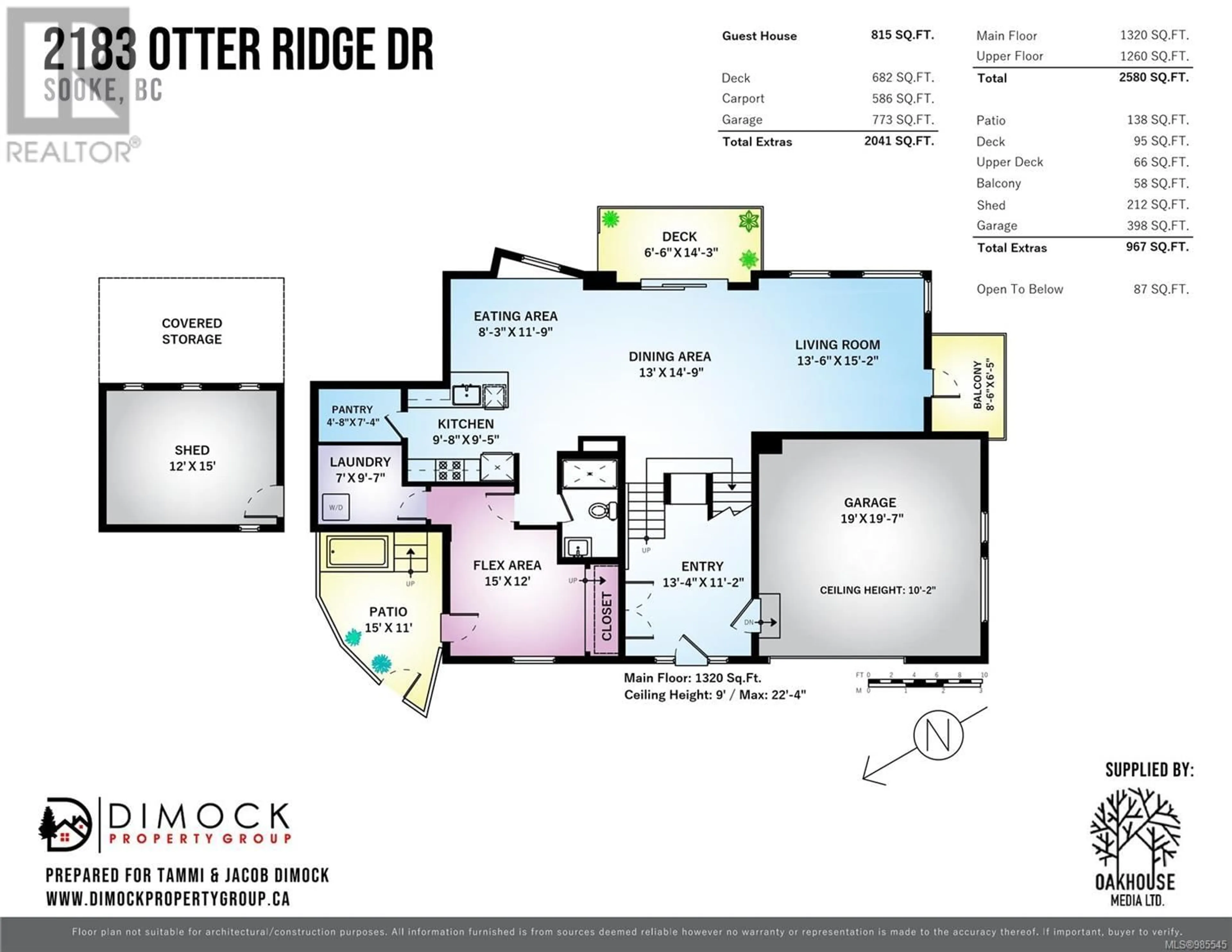 Floor plan for 2183 Otter Ridge Dr, Sooke British Columbia V9Z1E4