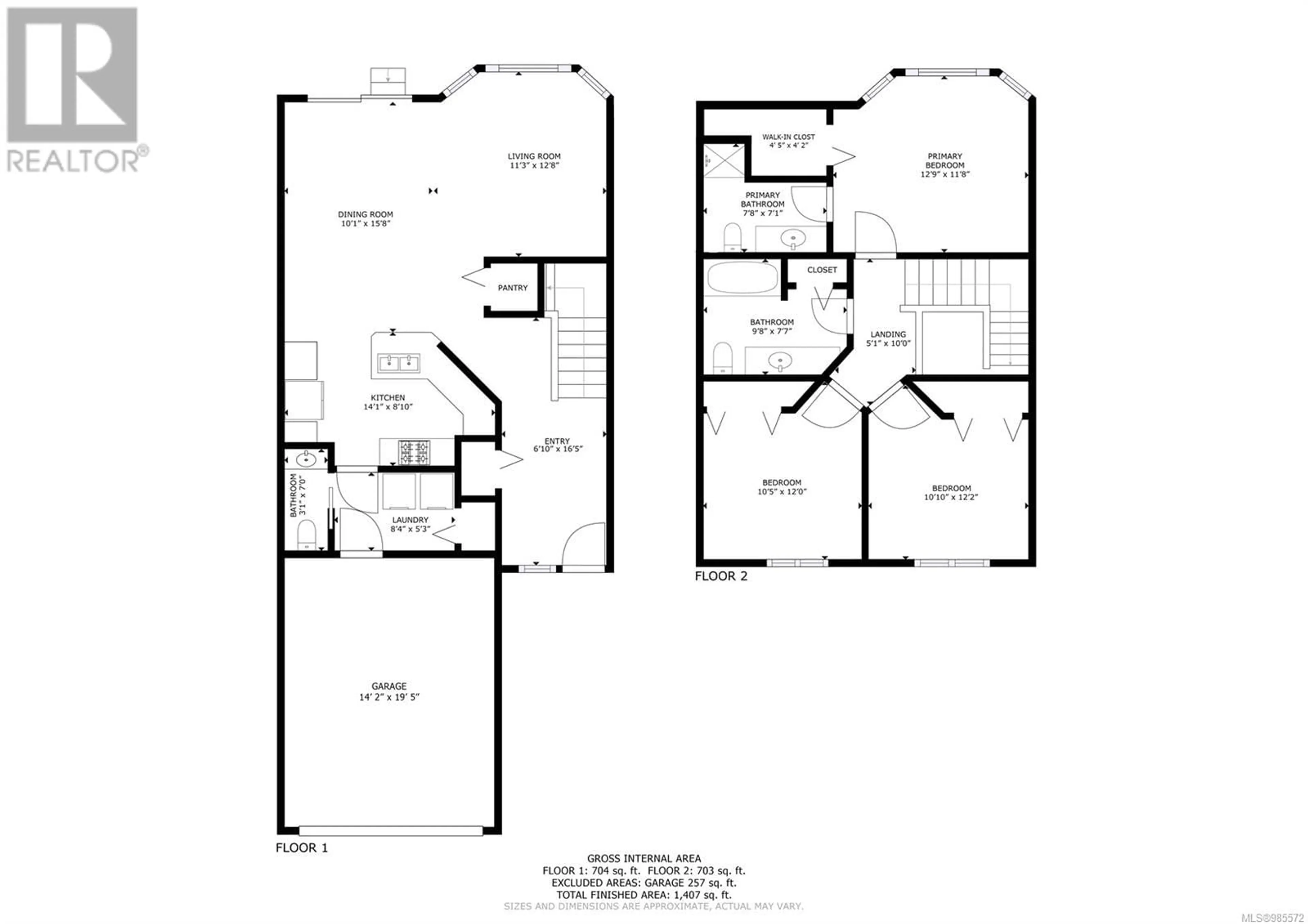 Floor plan for B 2790 Myra Pl, Courtenay British Columbia V9N8S6