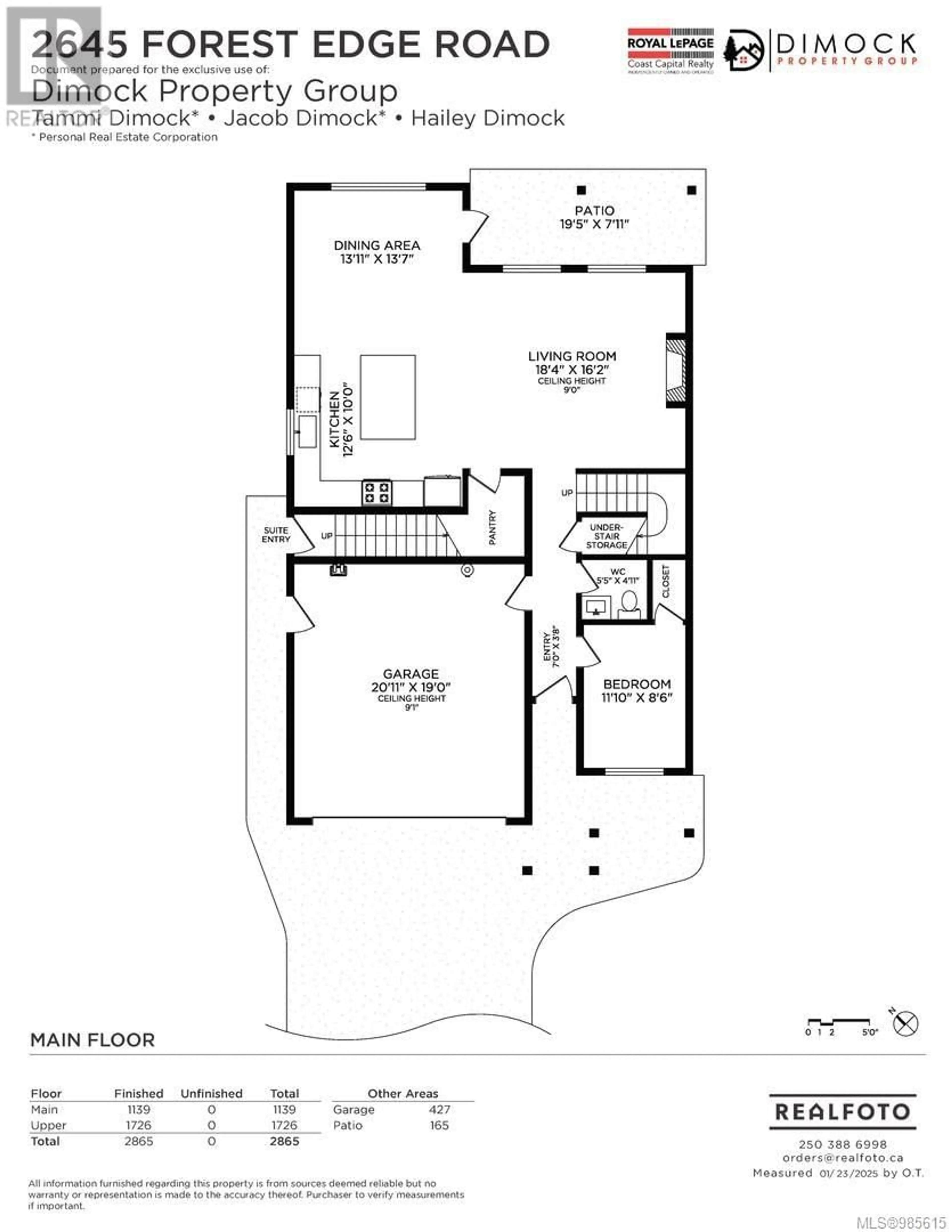 Floor plan for 2645 Forest Edge Rd, Sooke British Columbia V9Z1P9