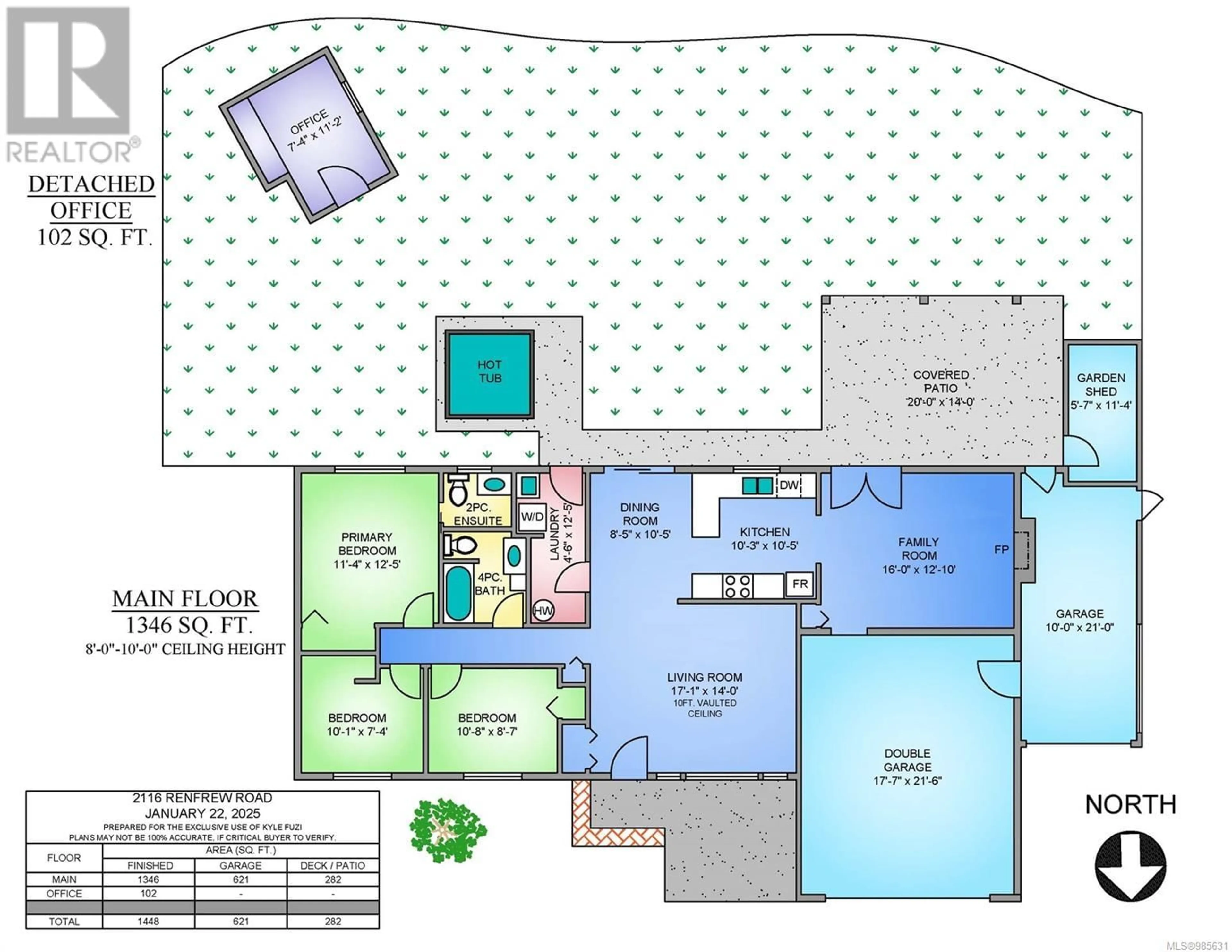 Floor plan for 2116 Renfrew Rd, Shawnigan Lake British Columbia V0R2W1