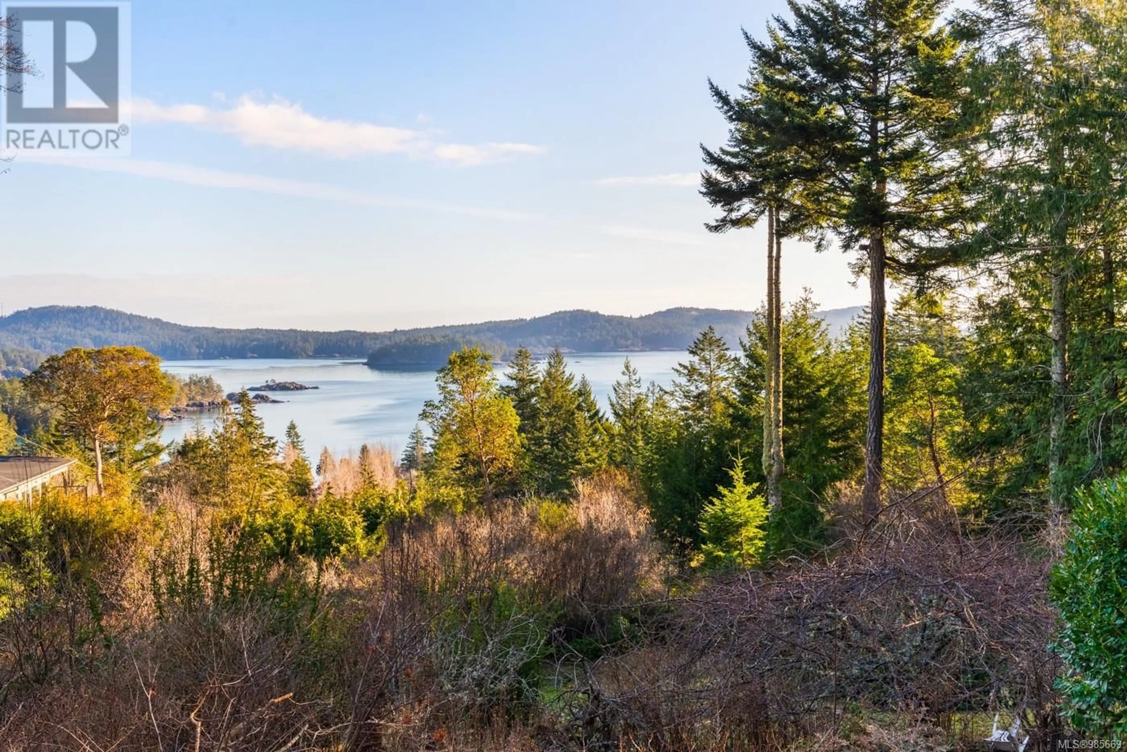 A pic from outside/outdoor area/front of a property/back of a property/a pic from drone, water/lake/river/ocean view for 240 Becher Bay Rd, Sooke British Columbia V9Z1B7