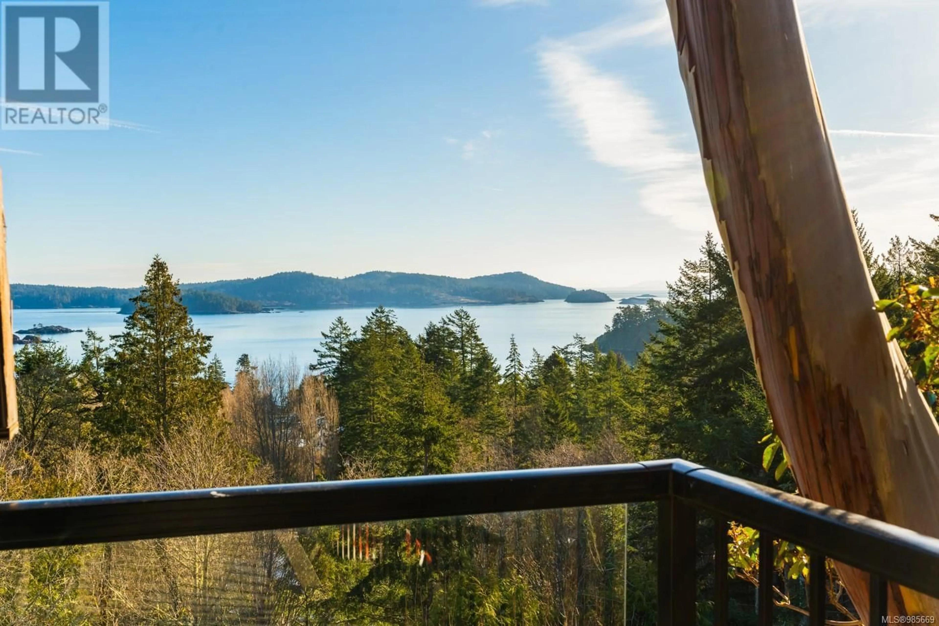 Balcony in the apartment, water/lake/river/ocean view for 240 Becher Bay Rd, Sooke British Columbia V9Z1B7