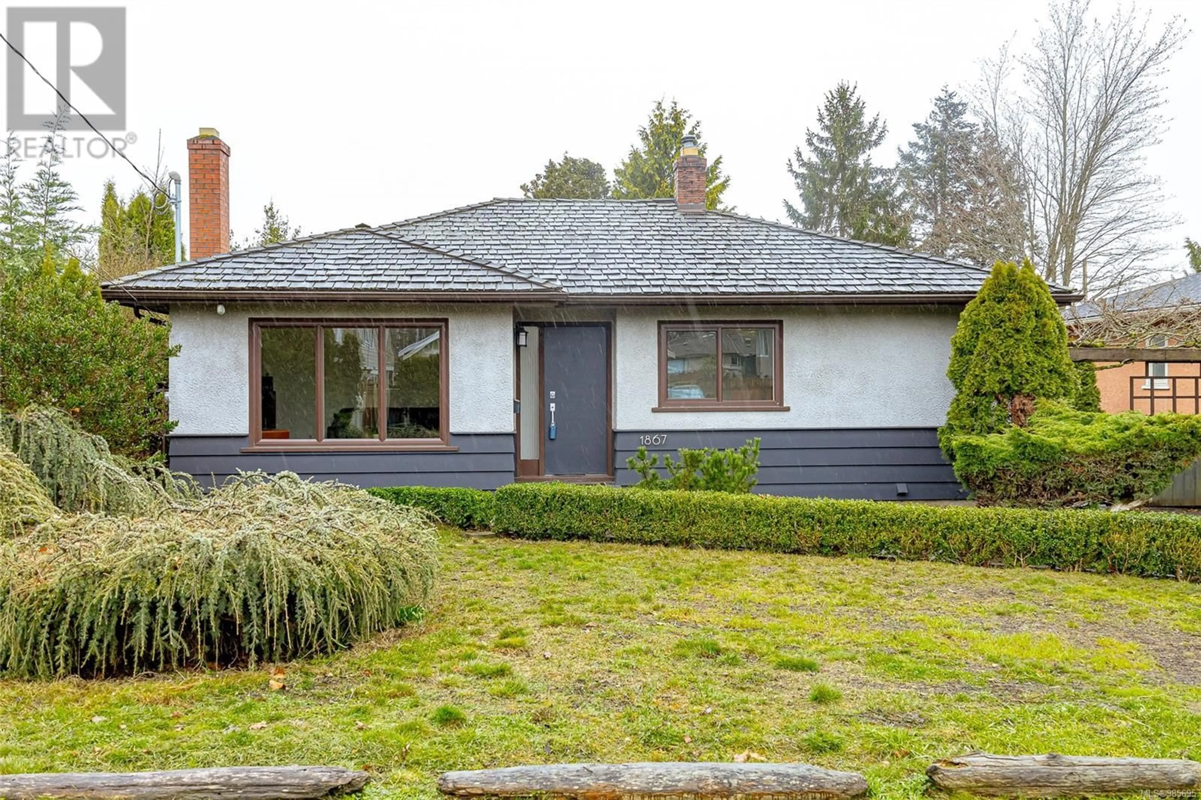 Home with brick exterior material, street for 1867 Neil St, Saanich British Columbia V8R3C6