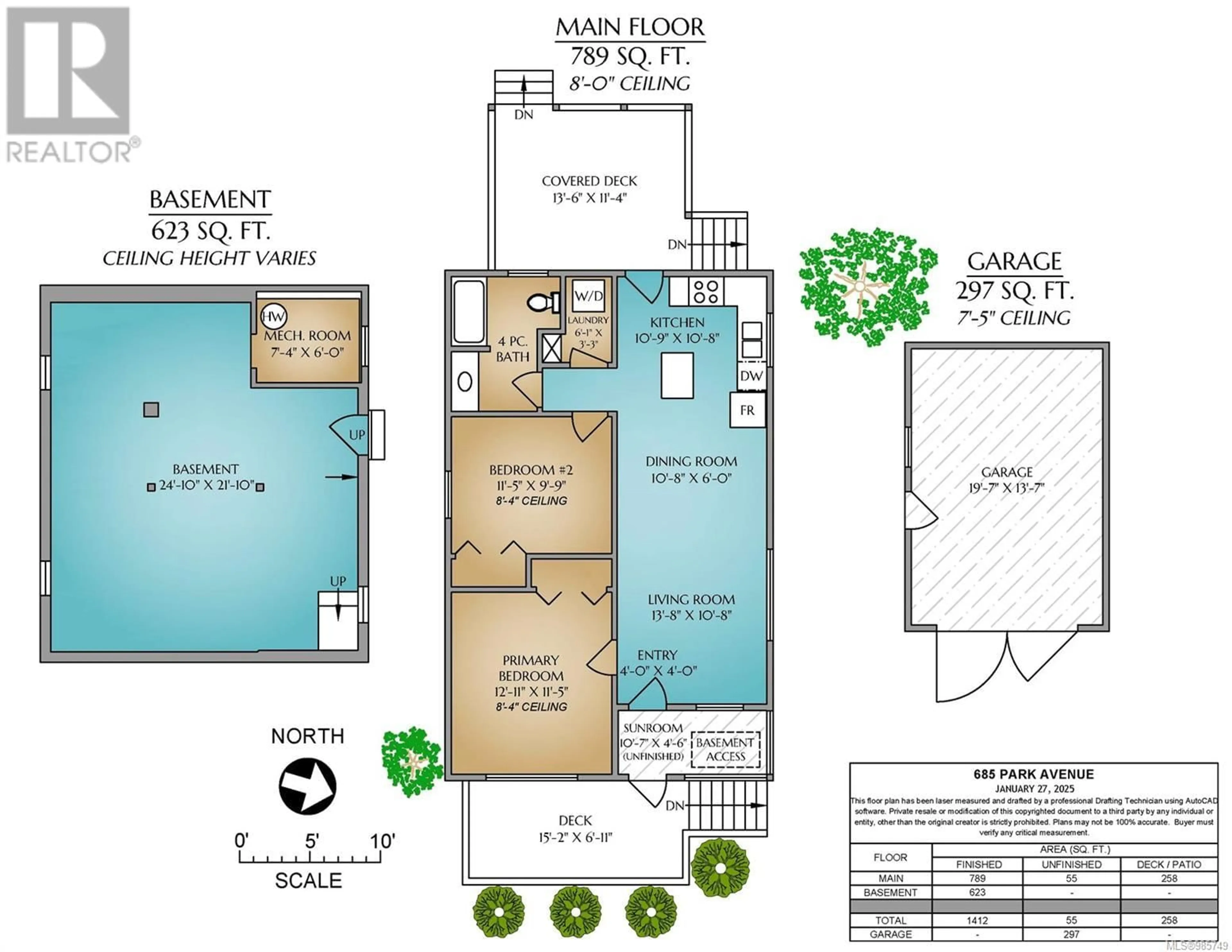 Floor plan for 685 Park Ave, Nanaimo British Columbia V9R4H5