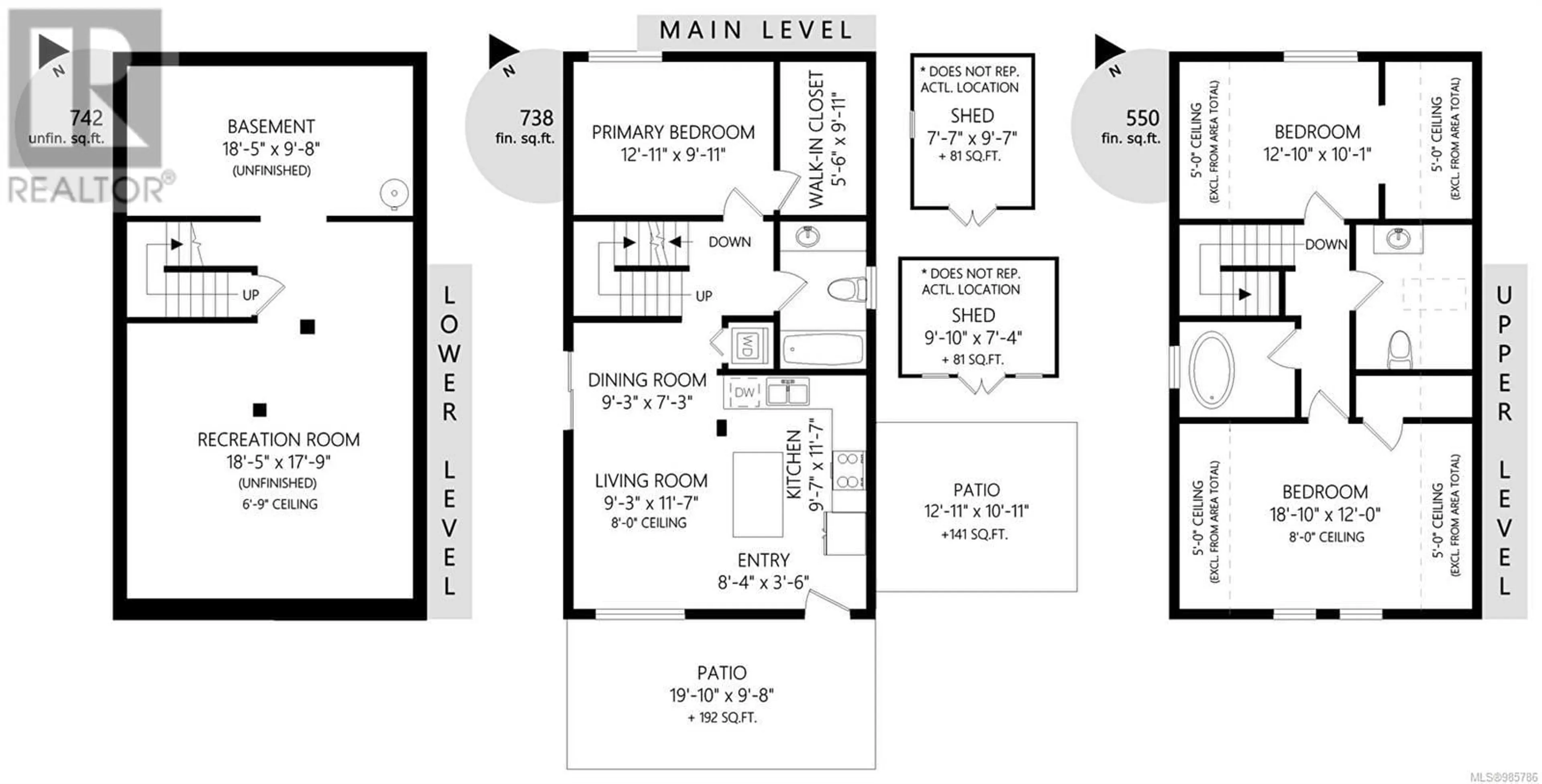 Floor plan for 1002 Fashoda Pl, Langford British Columbia V9C3X1