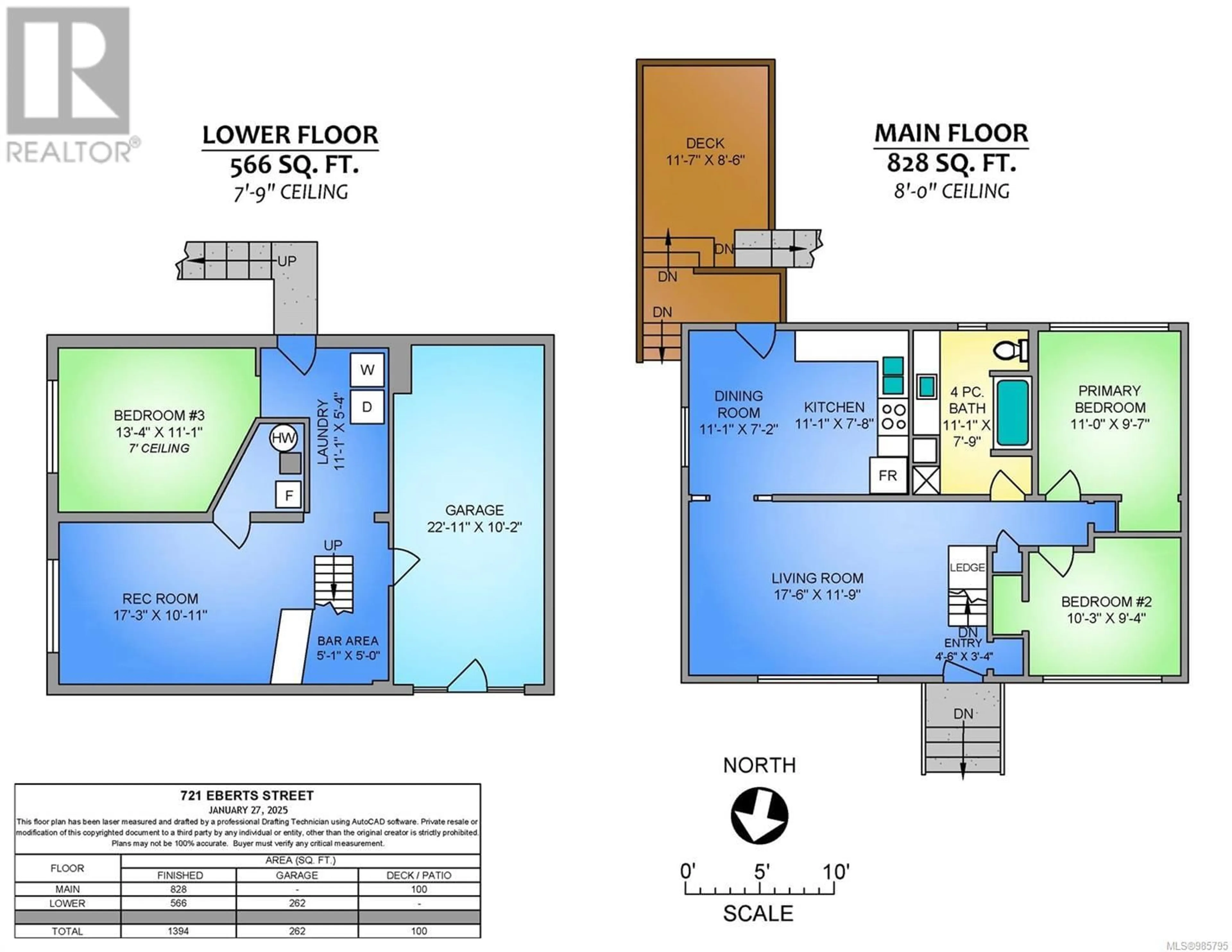 Floor plan for 721 Eberts St, Nanaimo British Columbia V9S1P4