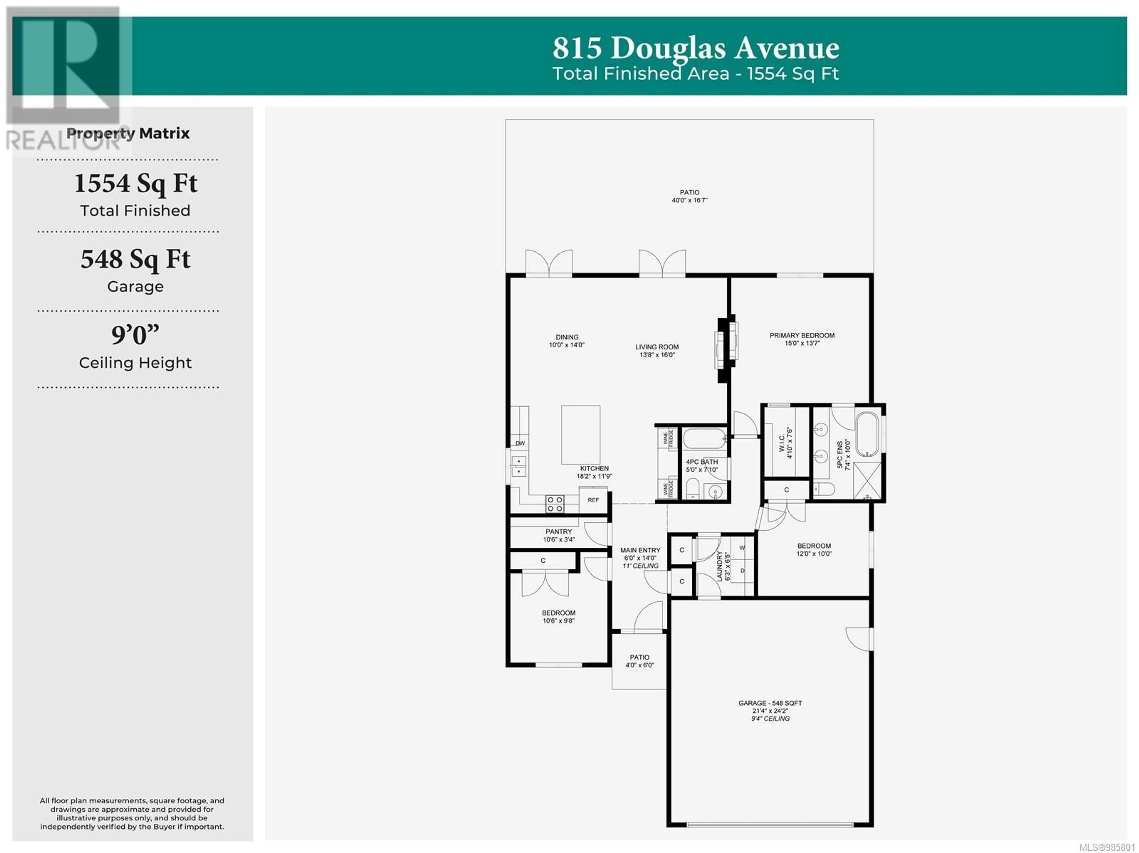 Floor plan for 815 Douglas Ave, Nanaimo British Columbia V9R4M9