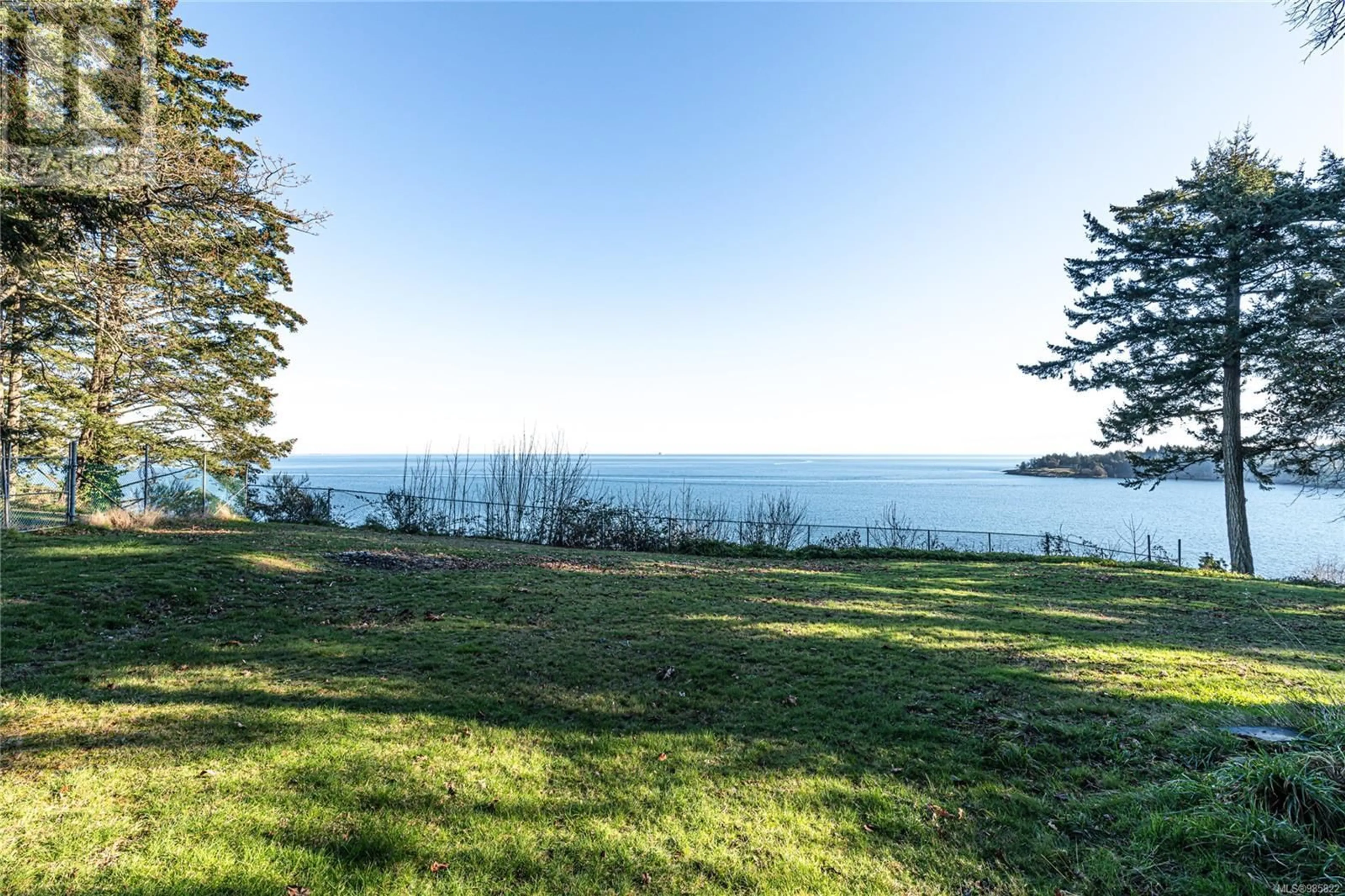 A pic from outside/outdoor area/front of a property/back of a property/a pic from drone, water/lake/river/ocean view for 3609 Farhill Rd, Metchosin British Columbia V9C3W3