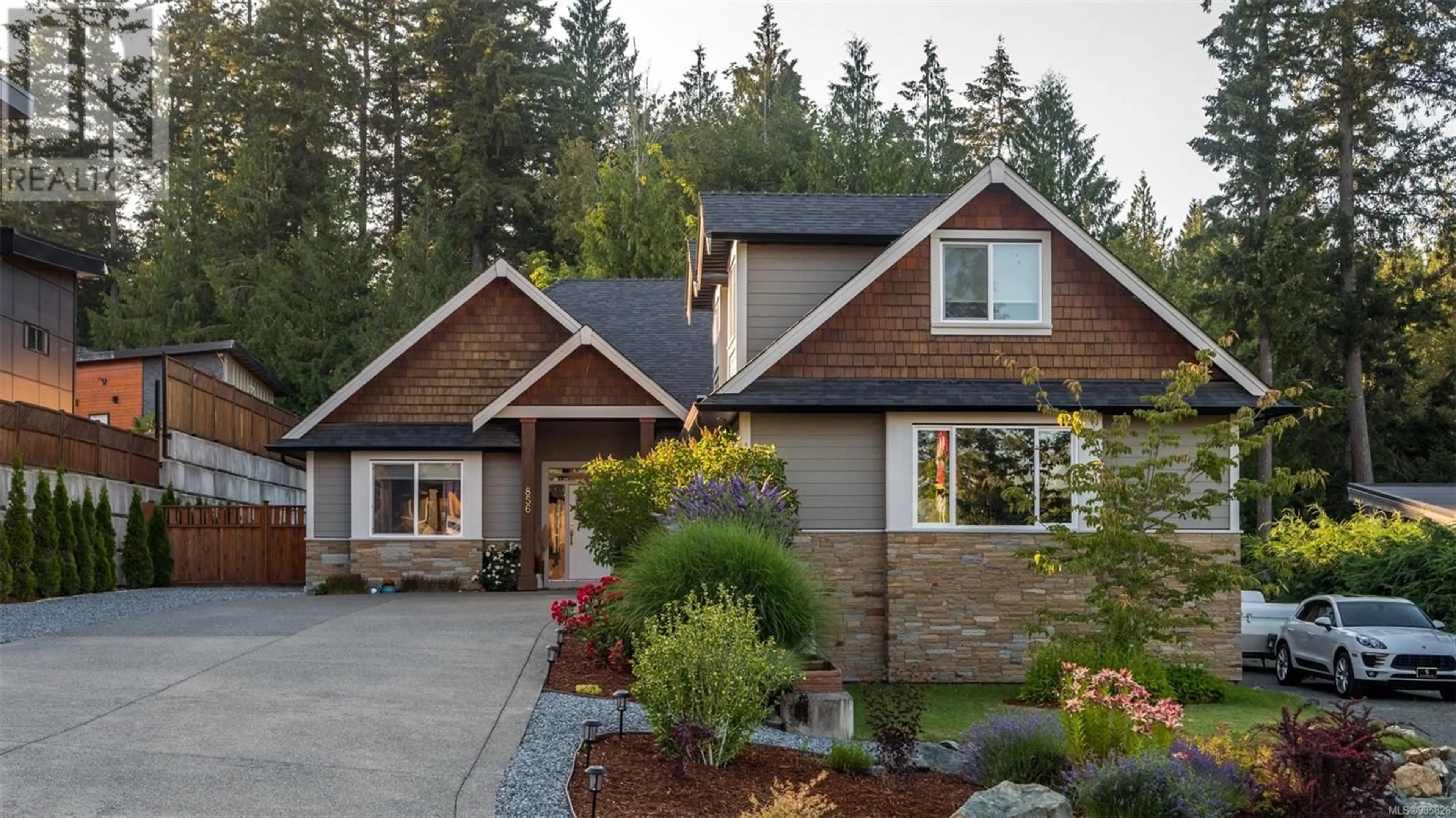 Home with brick exterior material, street for 856 HAYDEN PLACE, Mill Bay British Columbia V0R2P3