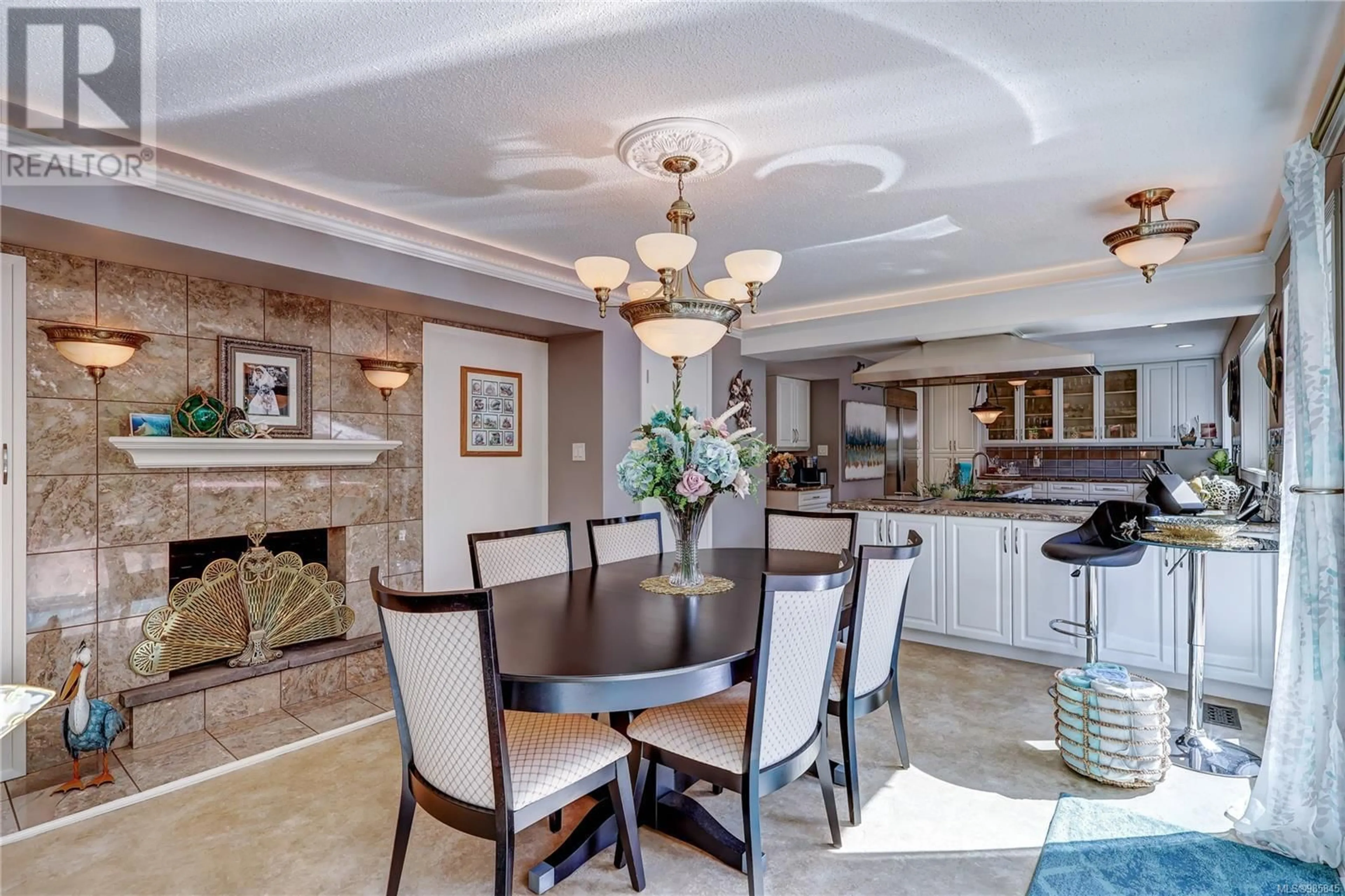 Dining room, ceramic/tile floor for 3685 Planta Rd, Nanaimo British Columbia V9T3E8