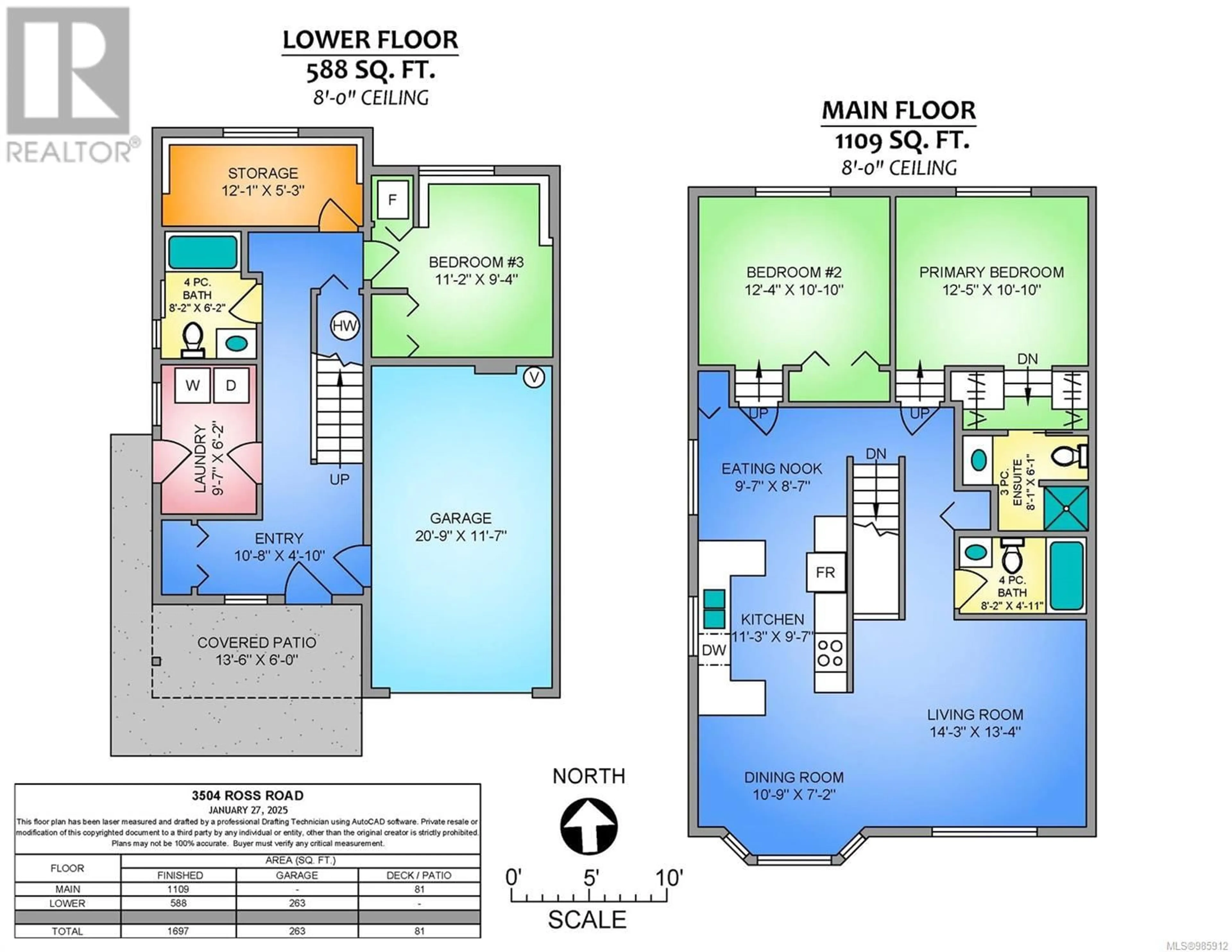 Floor plan for 3504 Ross Rd, Nanaimo British Columbia V9T2S5