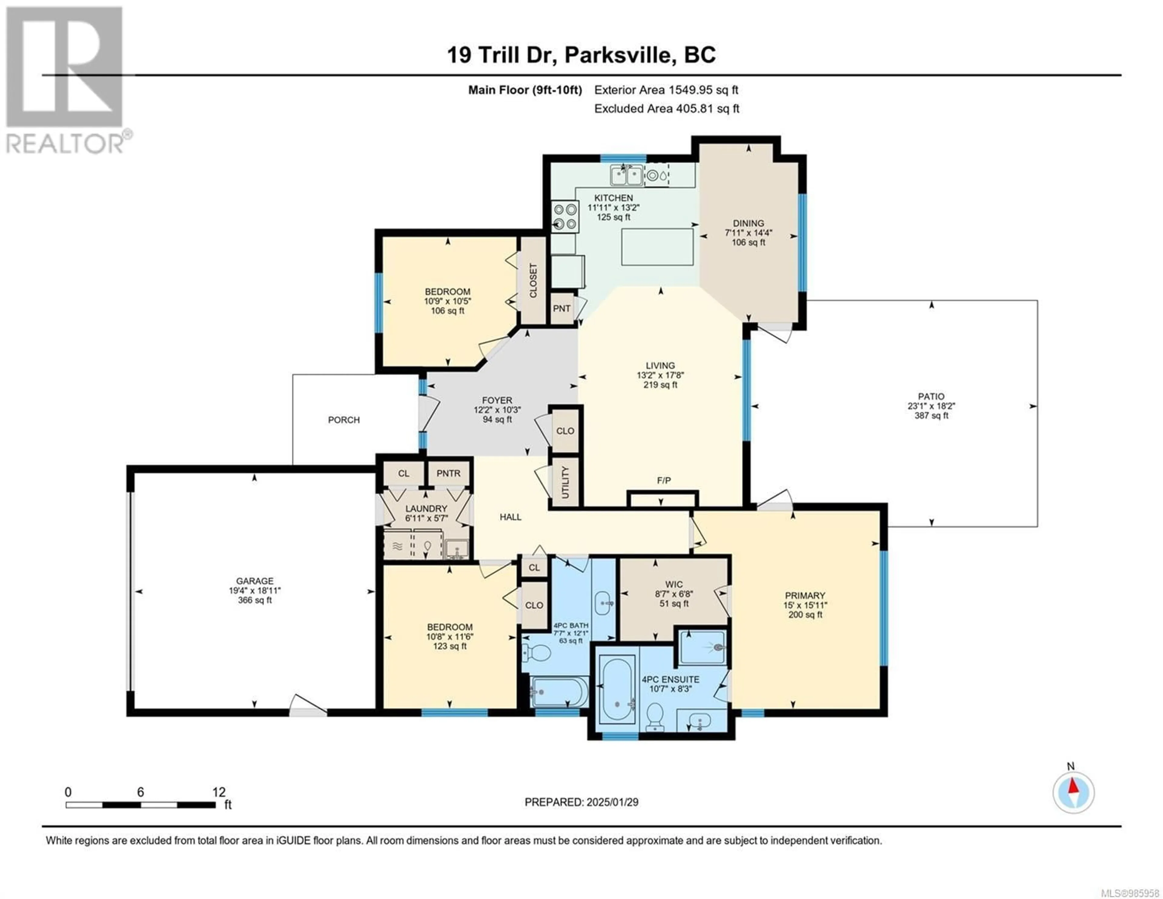 Floor plan for 19 Trill Dr, Parksville British Columbia V9P2W6