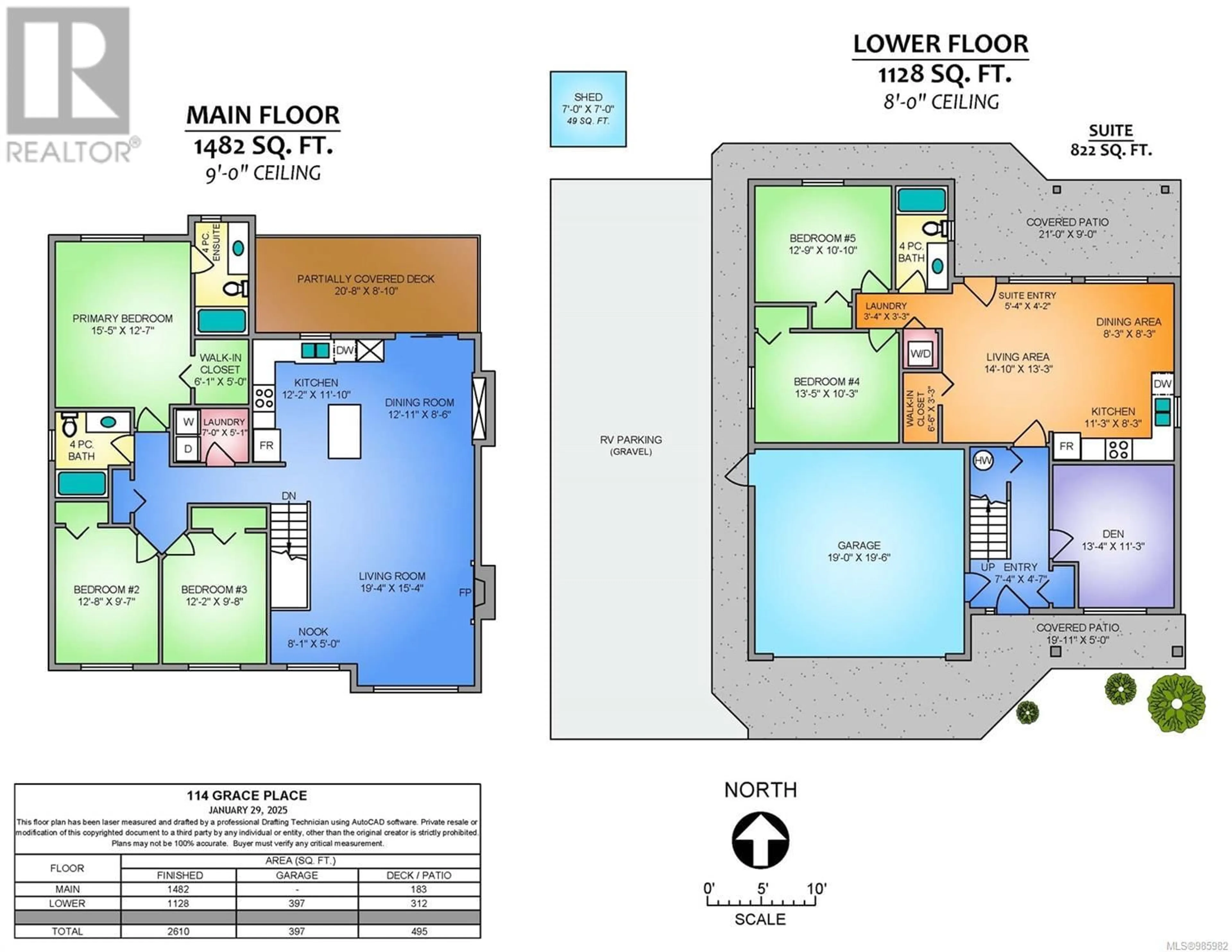 Floor plan for 114 Grace Pl, Nanaimo British Columbia V9T0G1