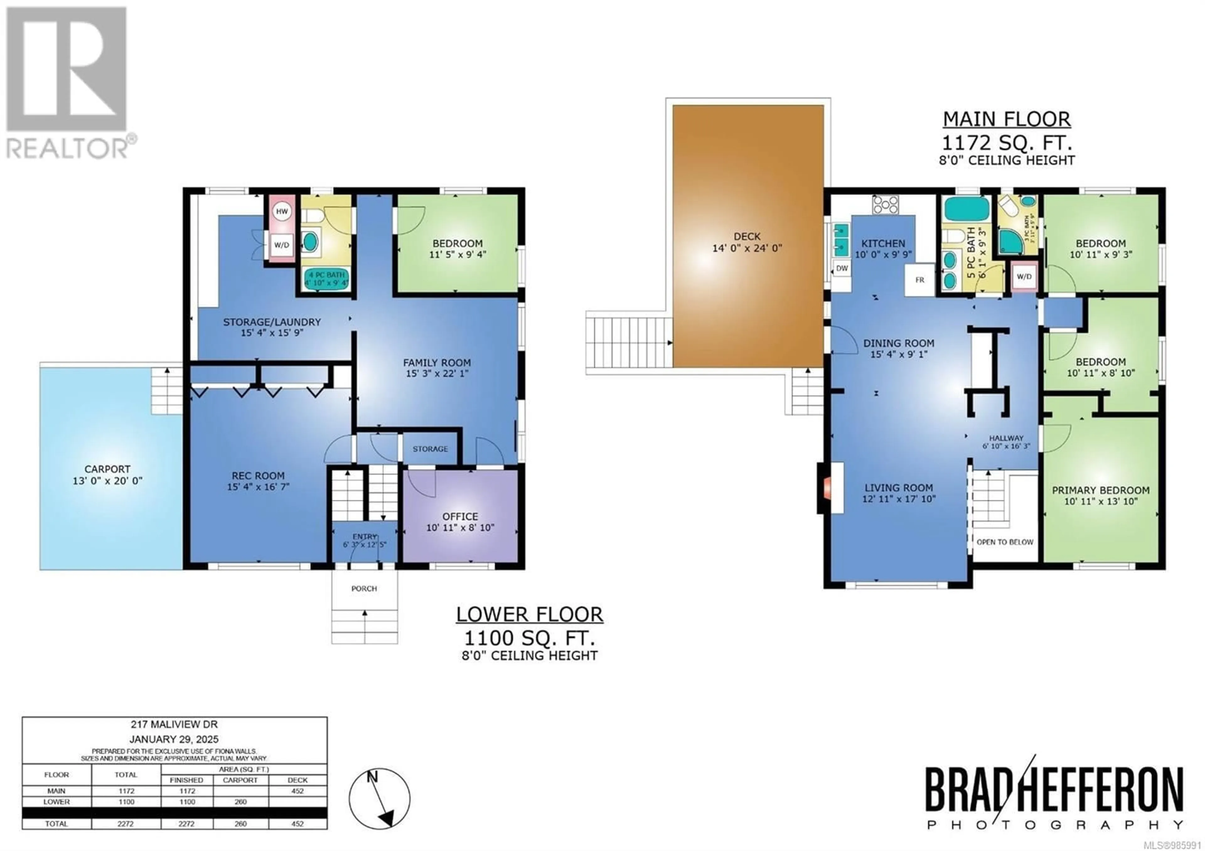 Floor plan for 217 Maliview Dr, Salt Spring British Columbia V8K1B7