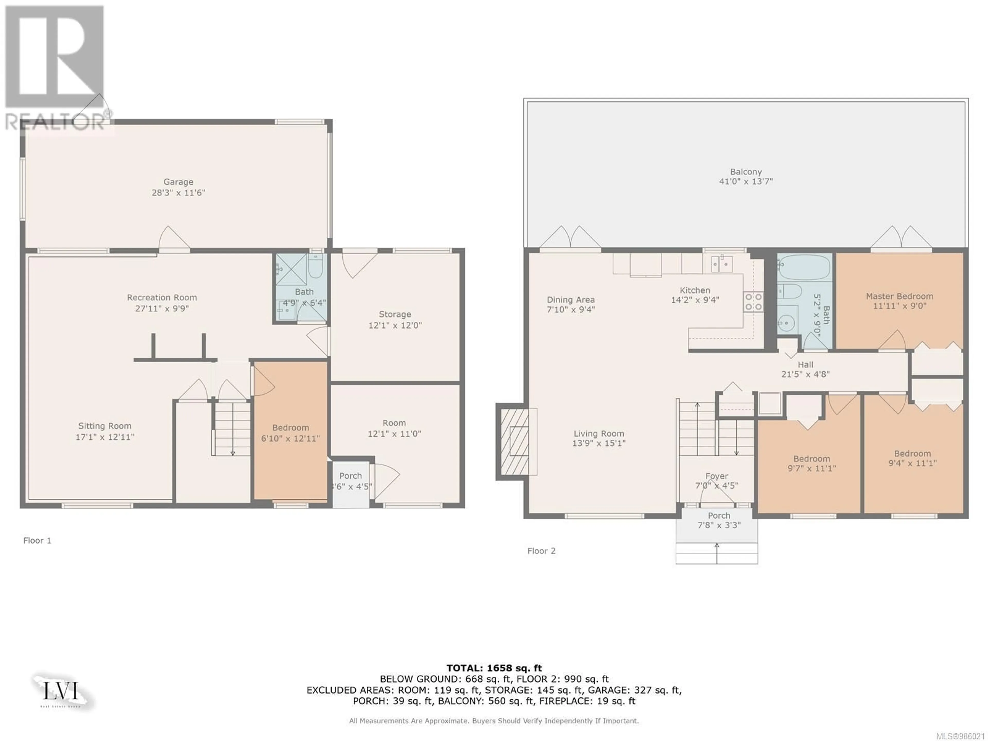 Floor plan for 341 Jensen Ave W, Parksville British Columbia V9P1K2