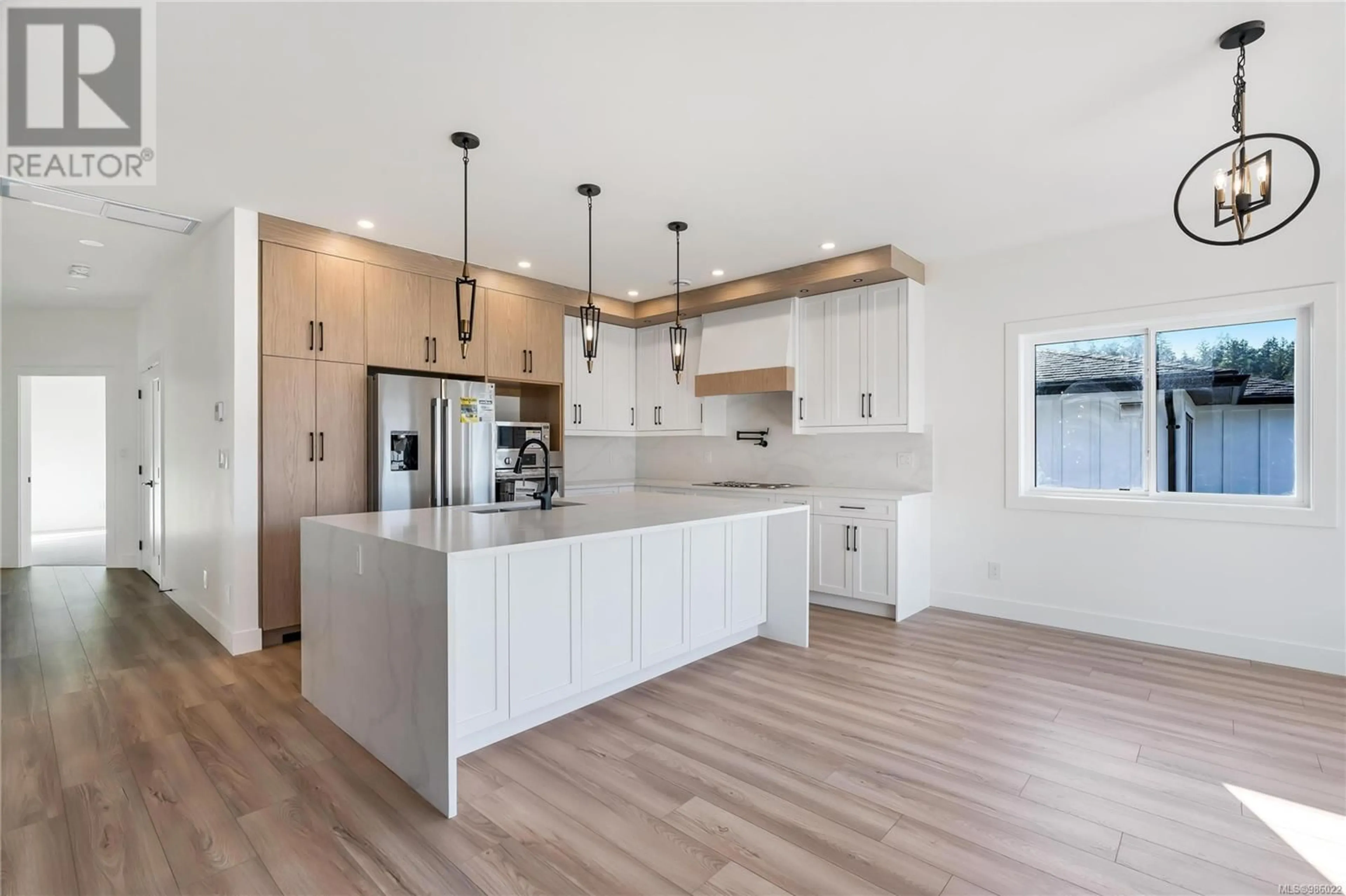 Open concept kitchen, unknown for 3563 Delblush Lane, Langford British Columbia V9C0K5