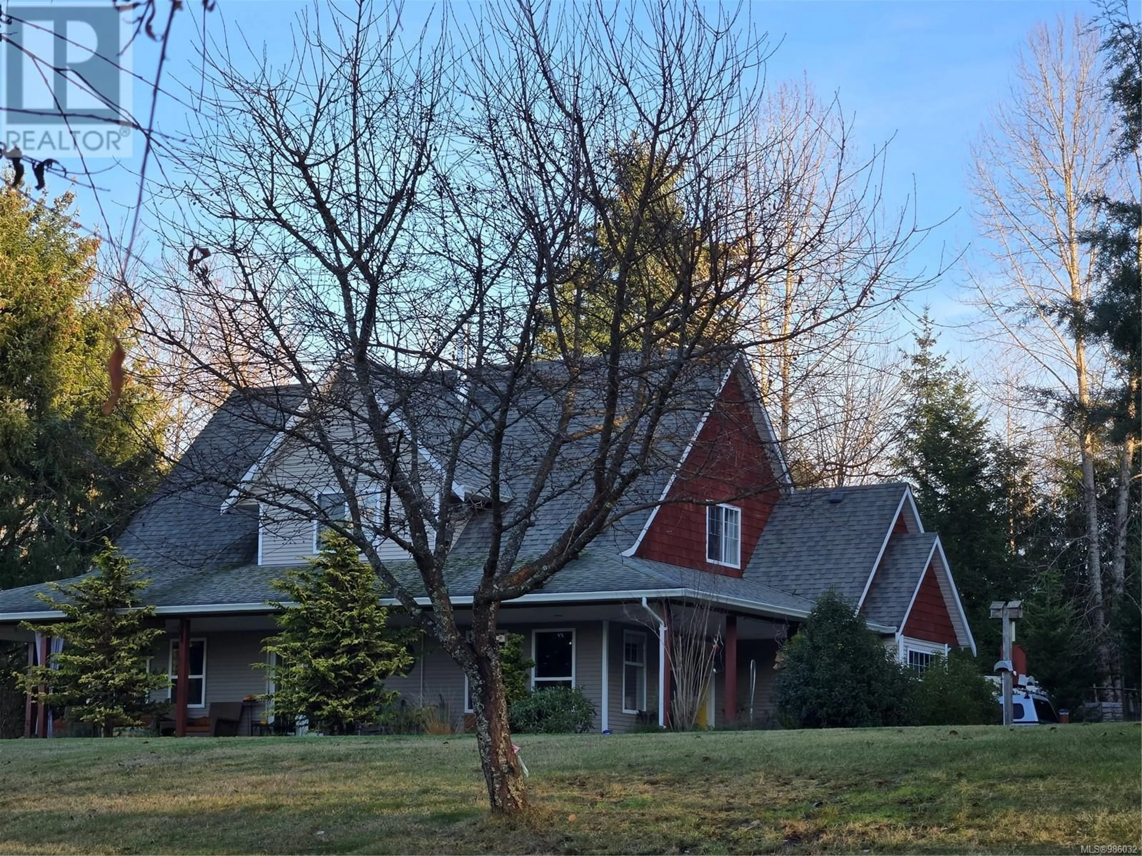 A pic from outside/outdoor area/front of a property/back of a property/a pic from drone, unknown for 1159 Corcan Rd, Qualicum Beach British Columbia V9K2R6