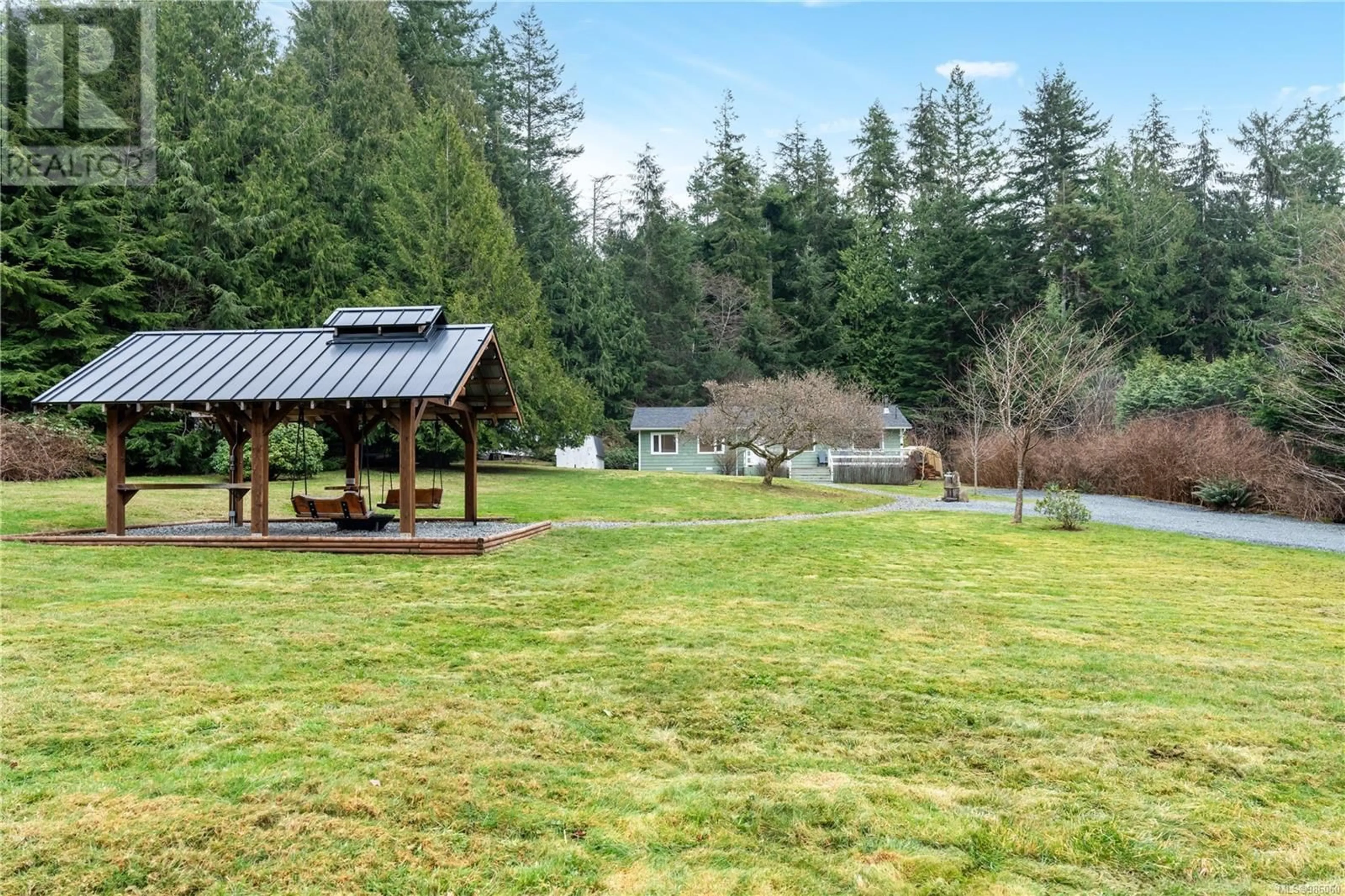 A pic from outside/outdoor area/front of a property/back of a property/a pic from drone, unknown for 2767 Alderbrook Pl, Sooke British Columbia V9Z1G6