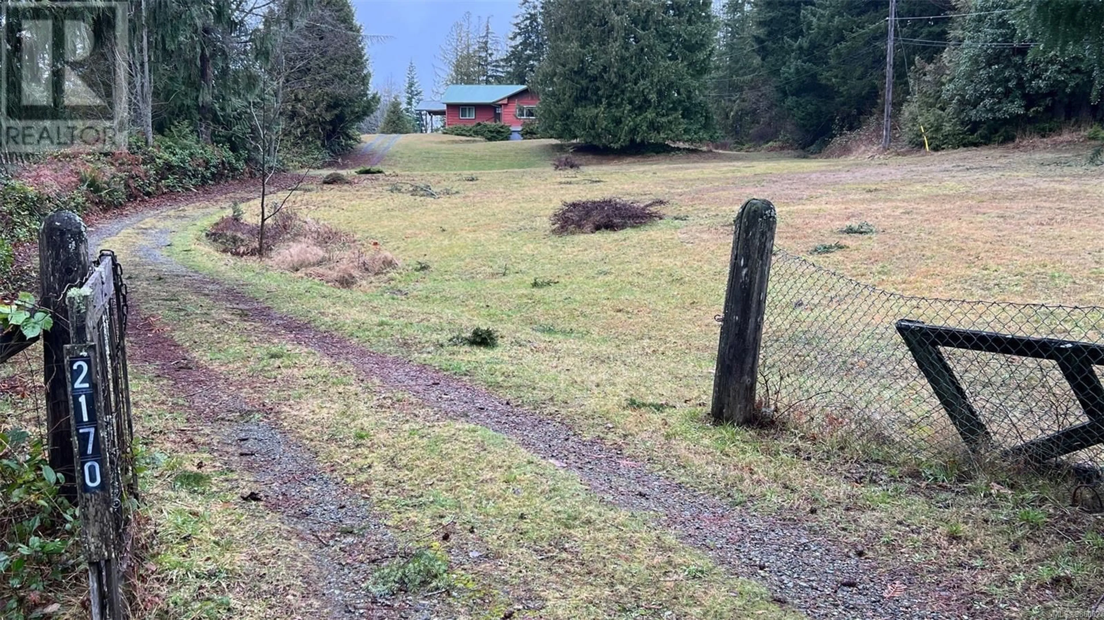 A pic from outside/outdoor area/front of a property/back of a property/a pic from drone, mountain view for 2170 BENKO ROAD, Mill Bay British Columbia V0R2P4