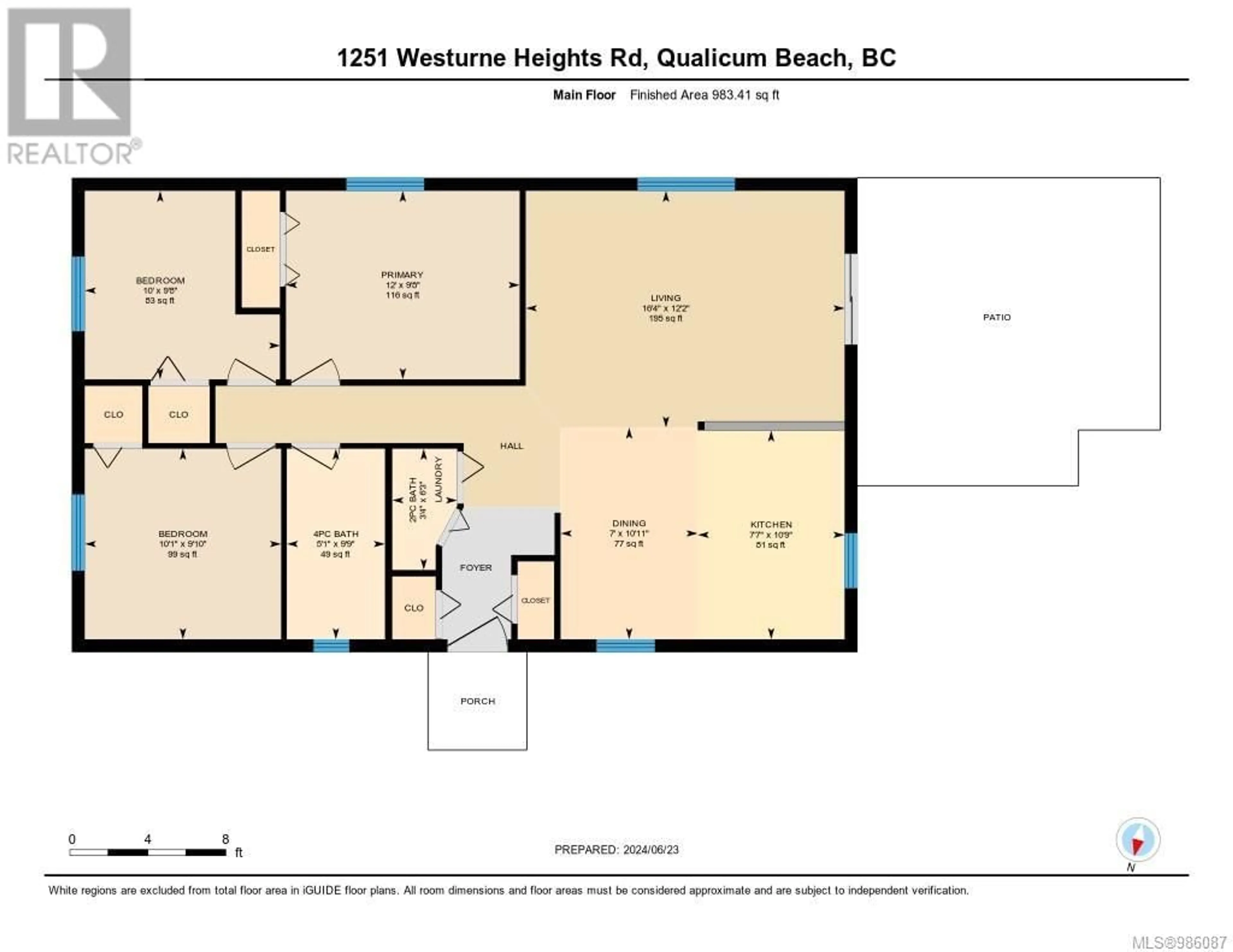 Floor plan for 1251 Westurne Heights Rd, Whiskey Creek British Columbia V9K2S9