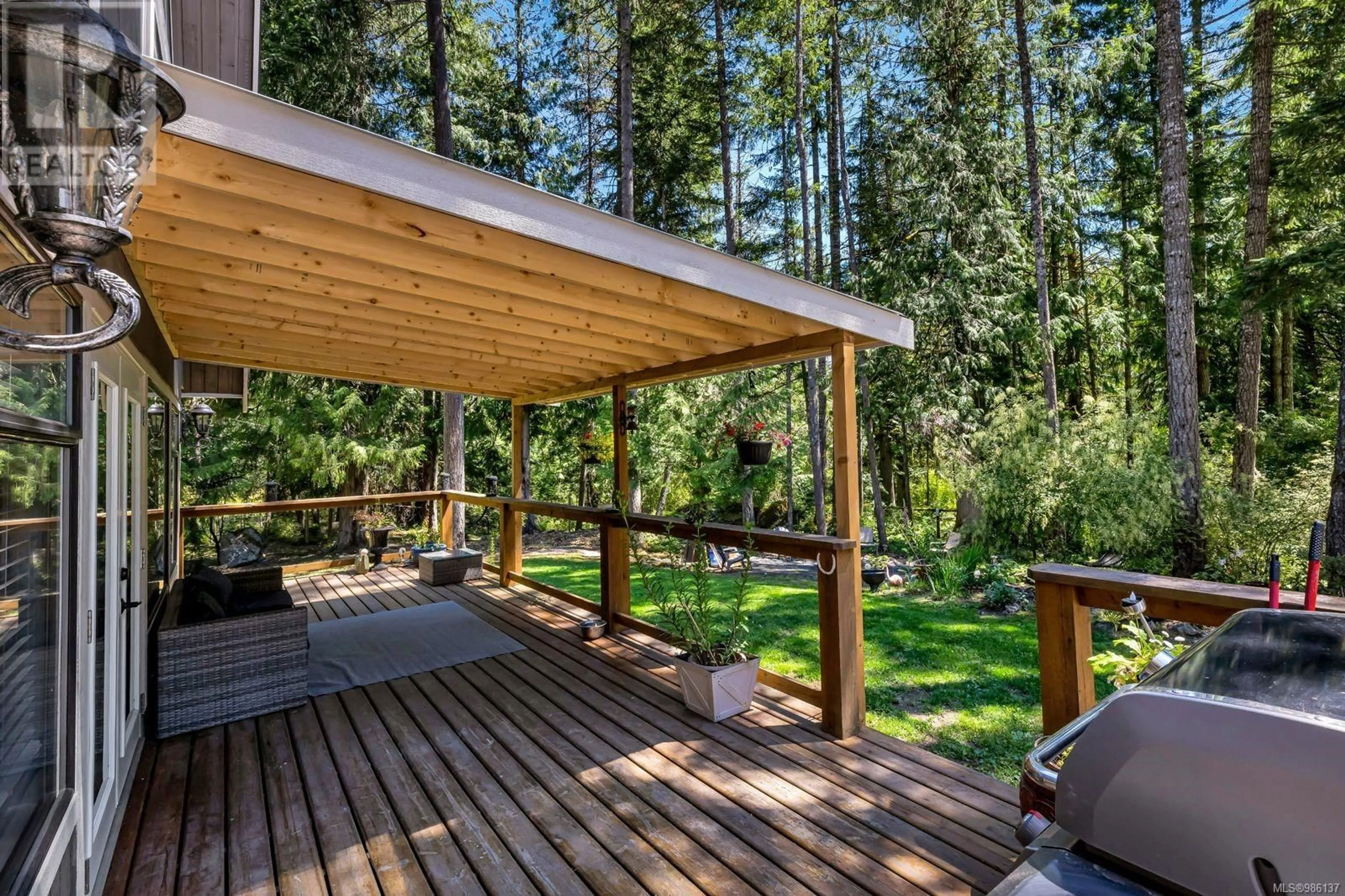 Patio, forest/trees view for 905 WHITTAKER ROAD, Malahat British Columbia V0R2L0