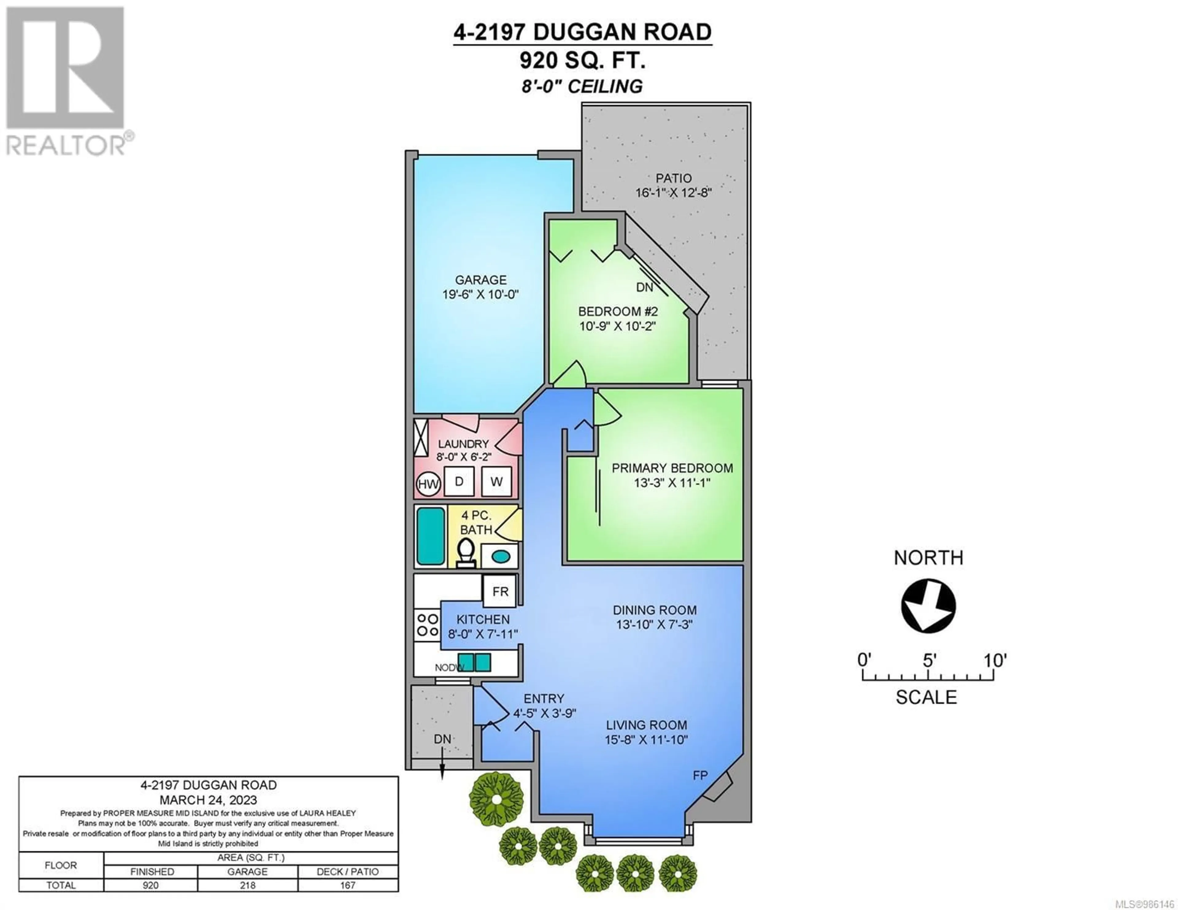 Floor plan for 4 2197 Duggan Rd, Nanaimo British Columbia V9S5N9