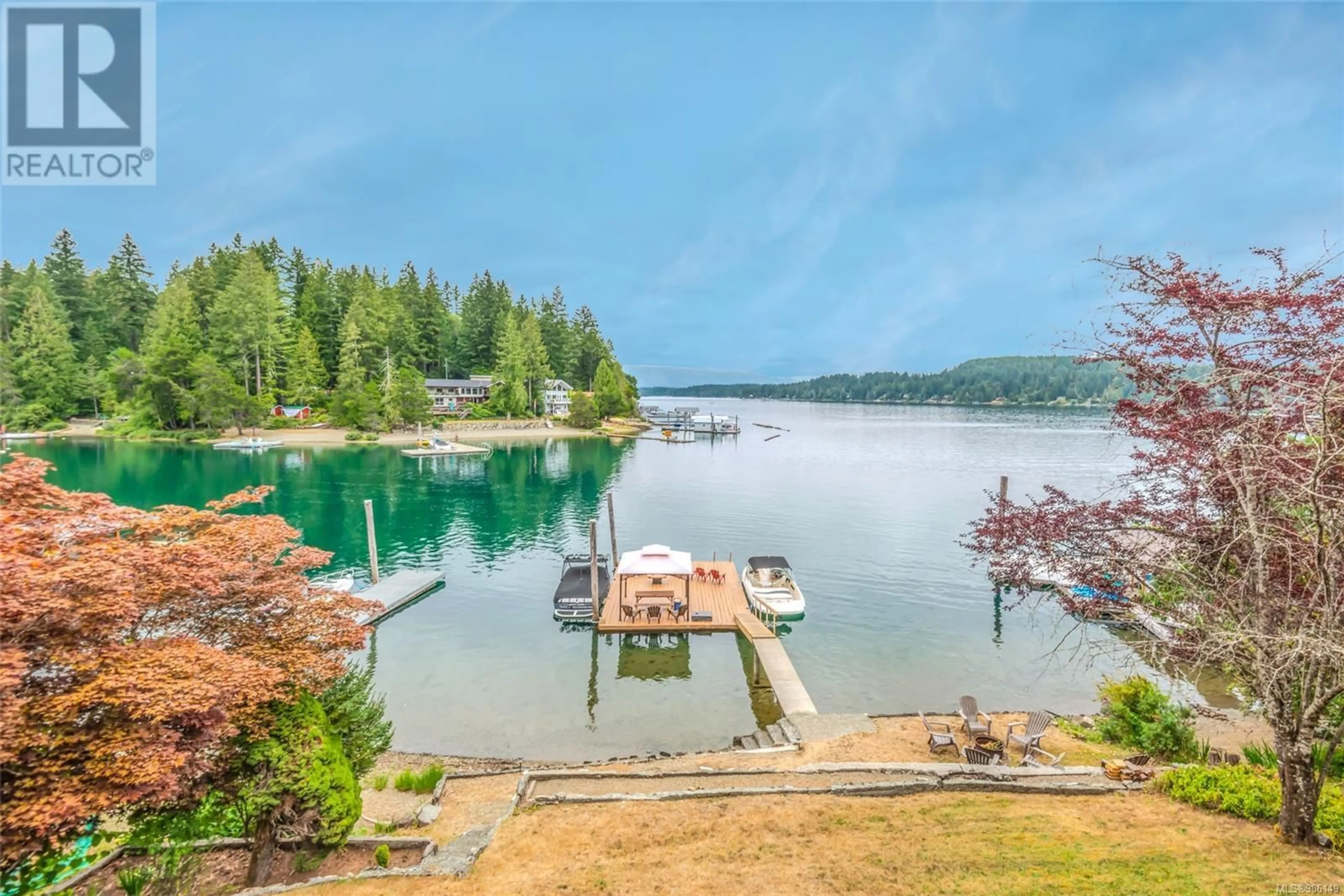 Patio, water/lake/river/ocean view for 10135 Klitsa Dr, Port Alberni British Columbia V9Y9A7