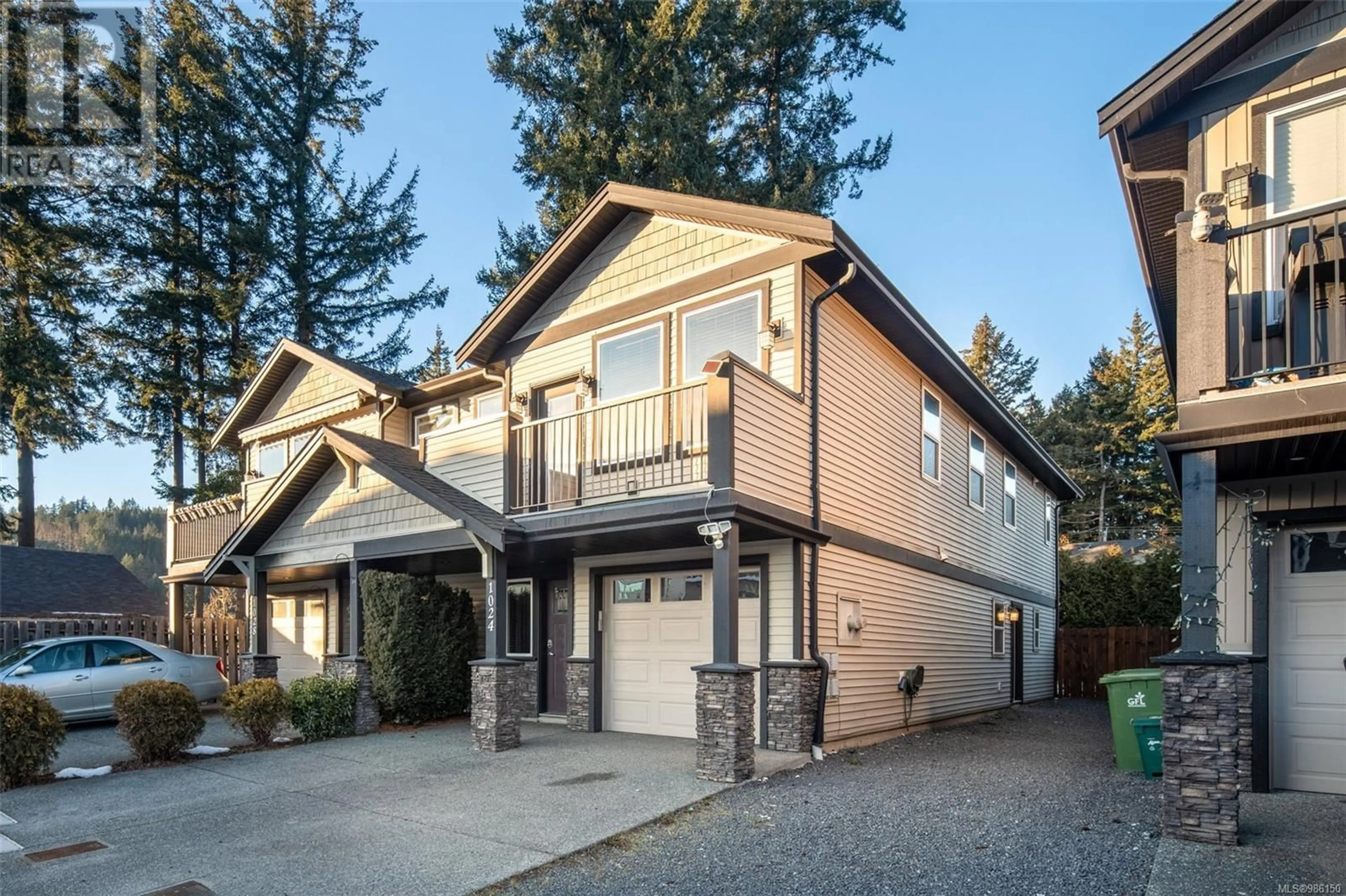 Home with brick exterior material, street for 1024 Brown Rd, Langford British Columbia V9C2P7