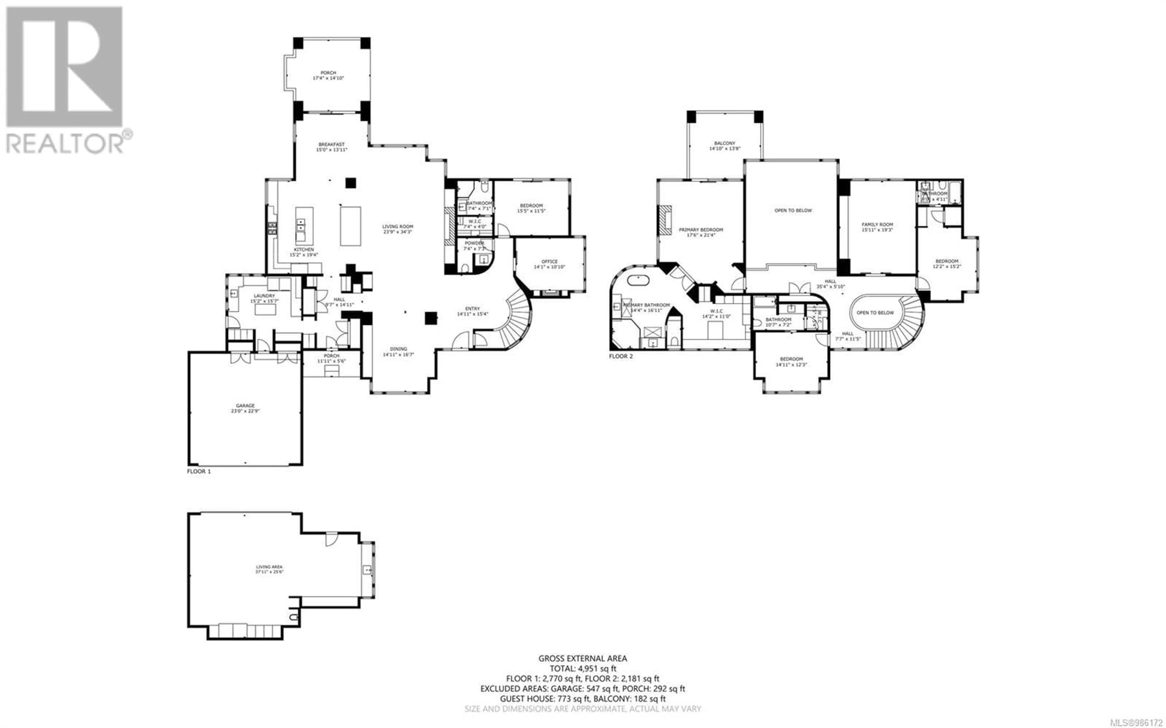 Floor plan for 2881 North Beach Dr, Campbell River British Columbia V9W0B5