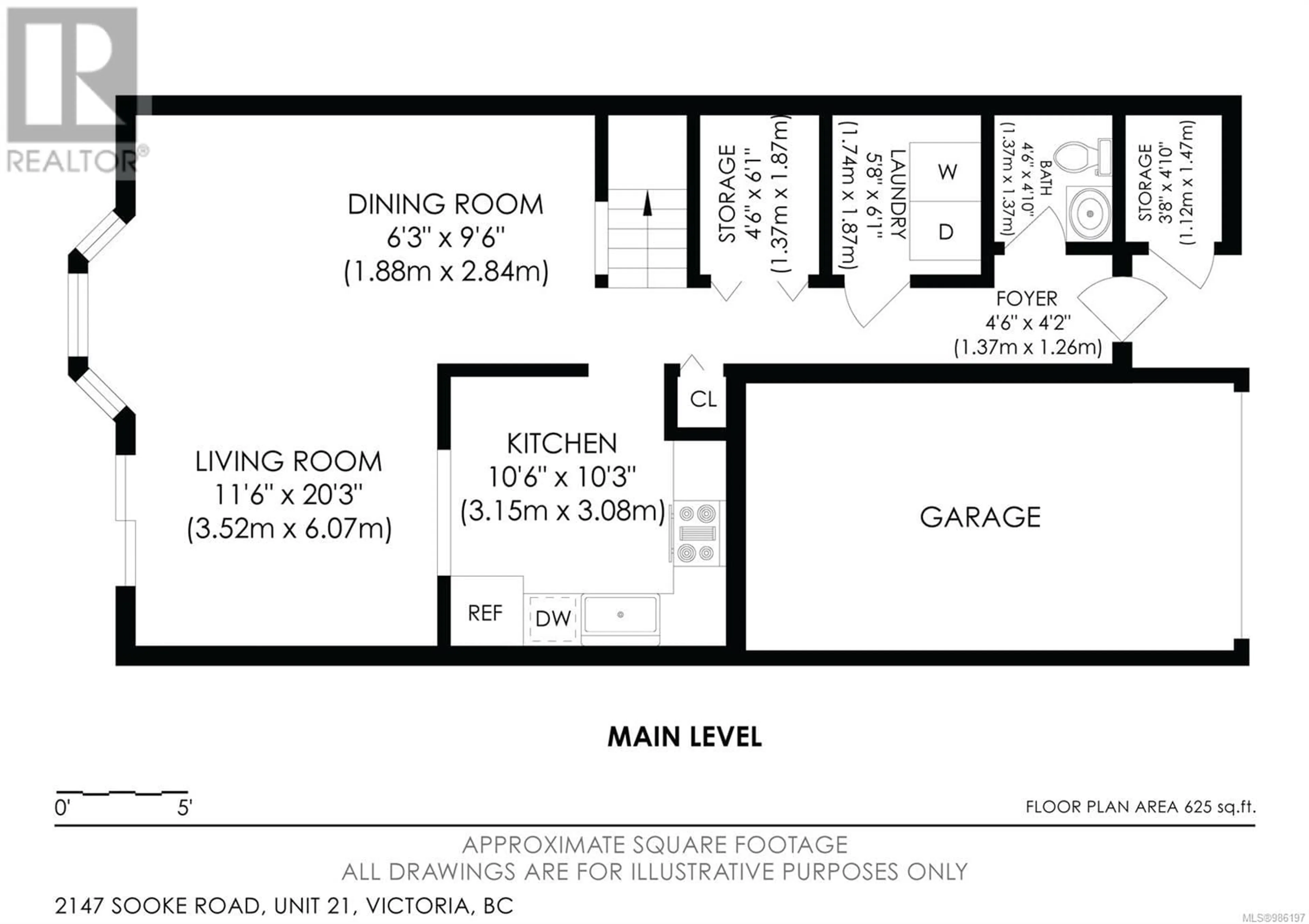 Floor plan for 23 2147 Sooke Rd, Colwood British Columbia V9B1W4