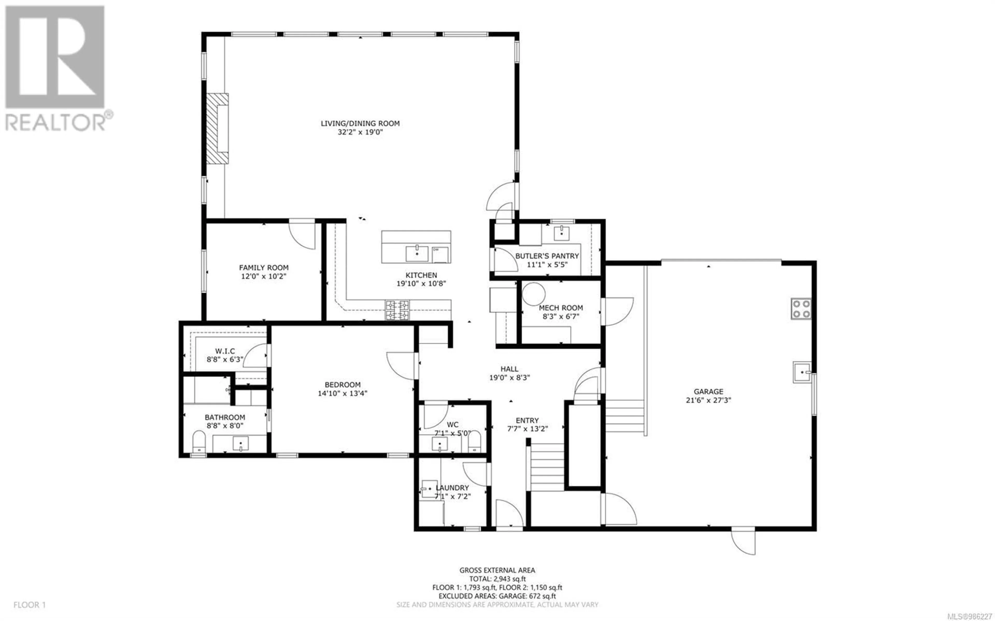 Floor plan for 4341 Island Hwy S, Campbell River British Columbia V9H1B7