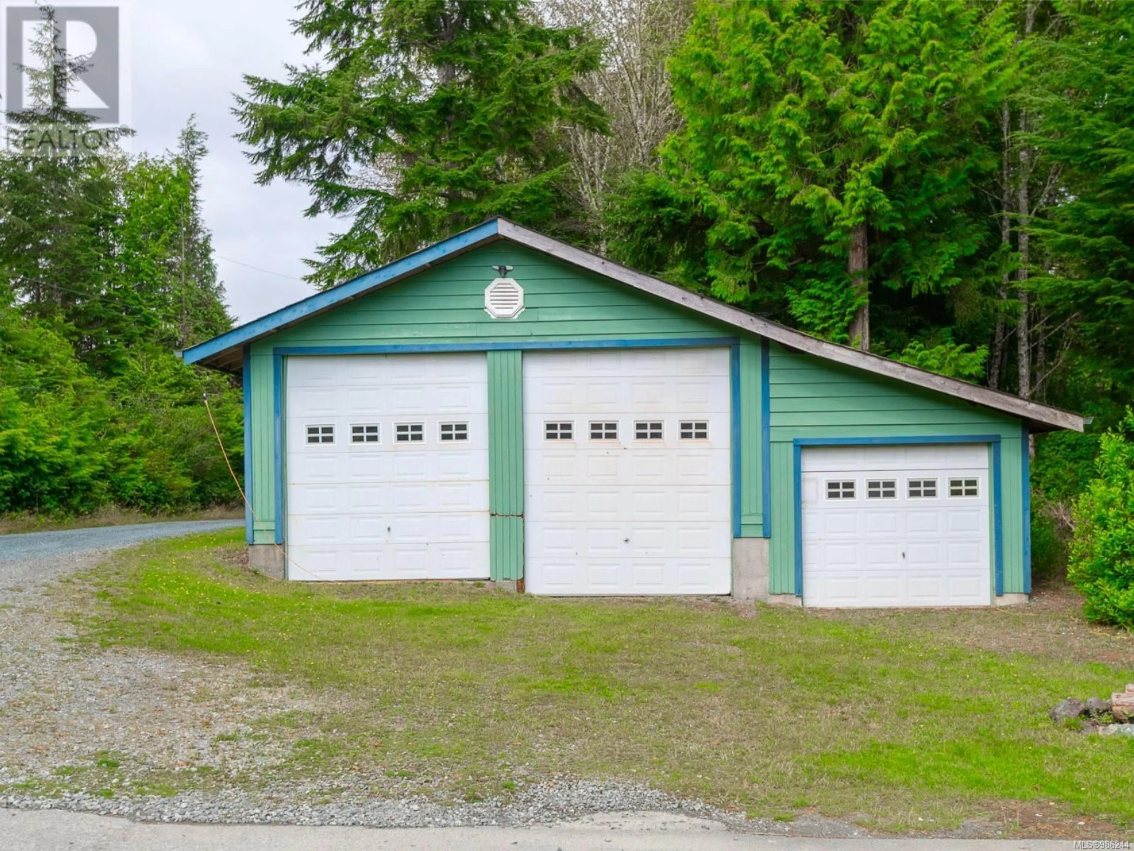 Indoor garage for 398 Marine Dr, Ucluelet British Columbia V0R3A0