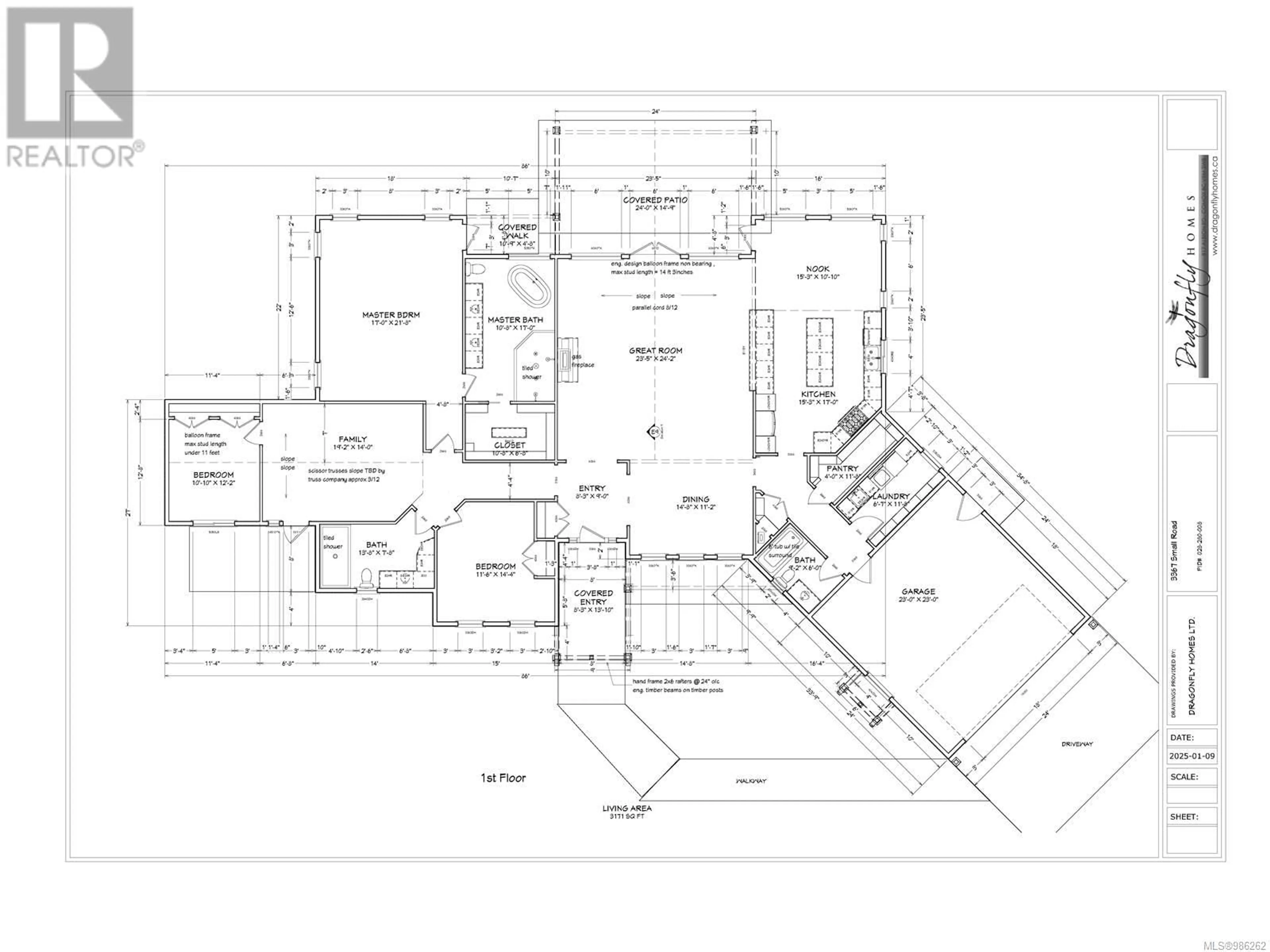 Floor plan for 3350 Small Rd, Cumberland British Columbia V9N3Z6