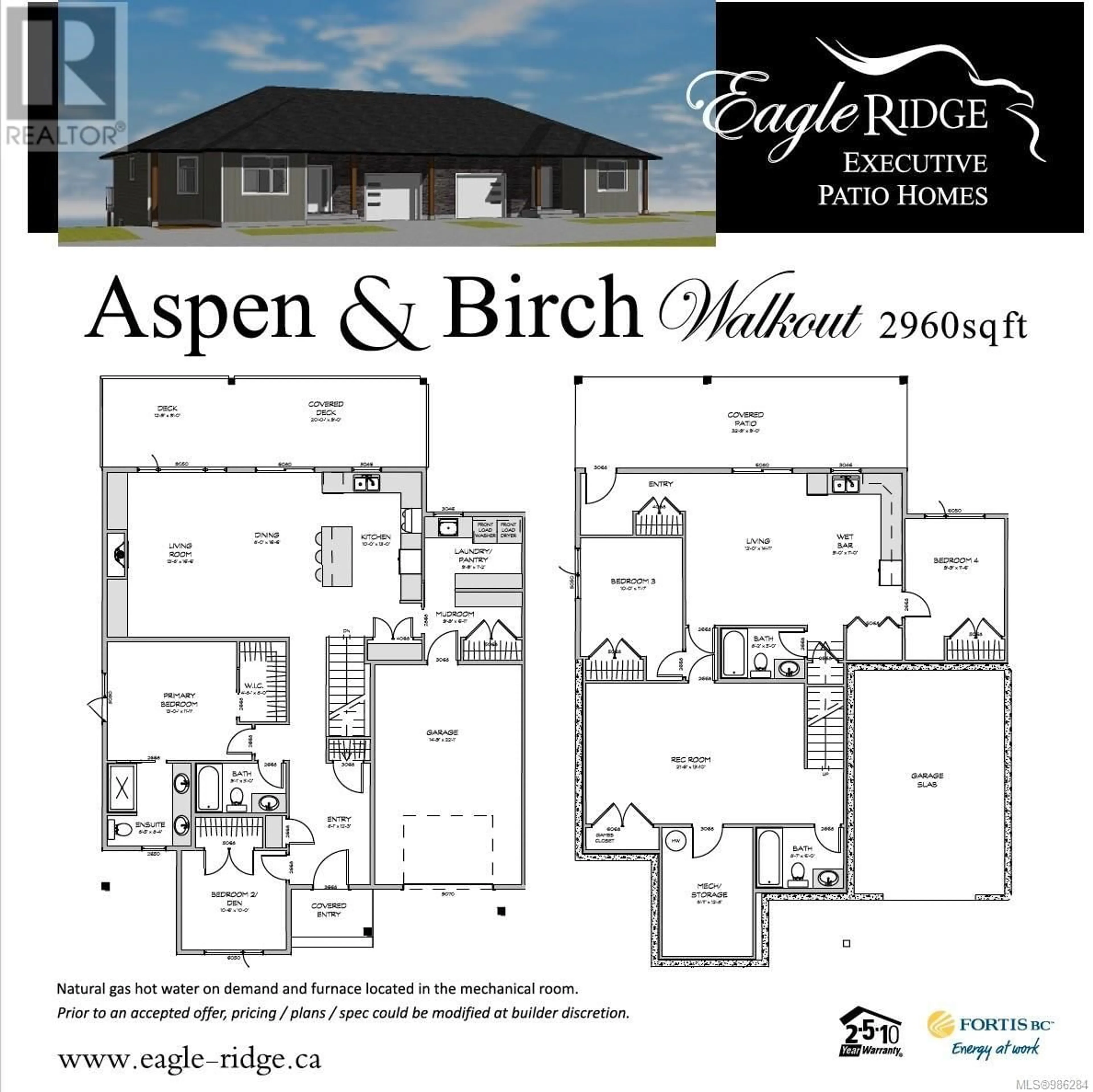 Floor plan for 18 1580 Glen Eagle Dr, Campbell River British Columbia V9W0B3