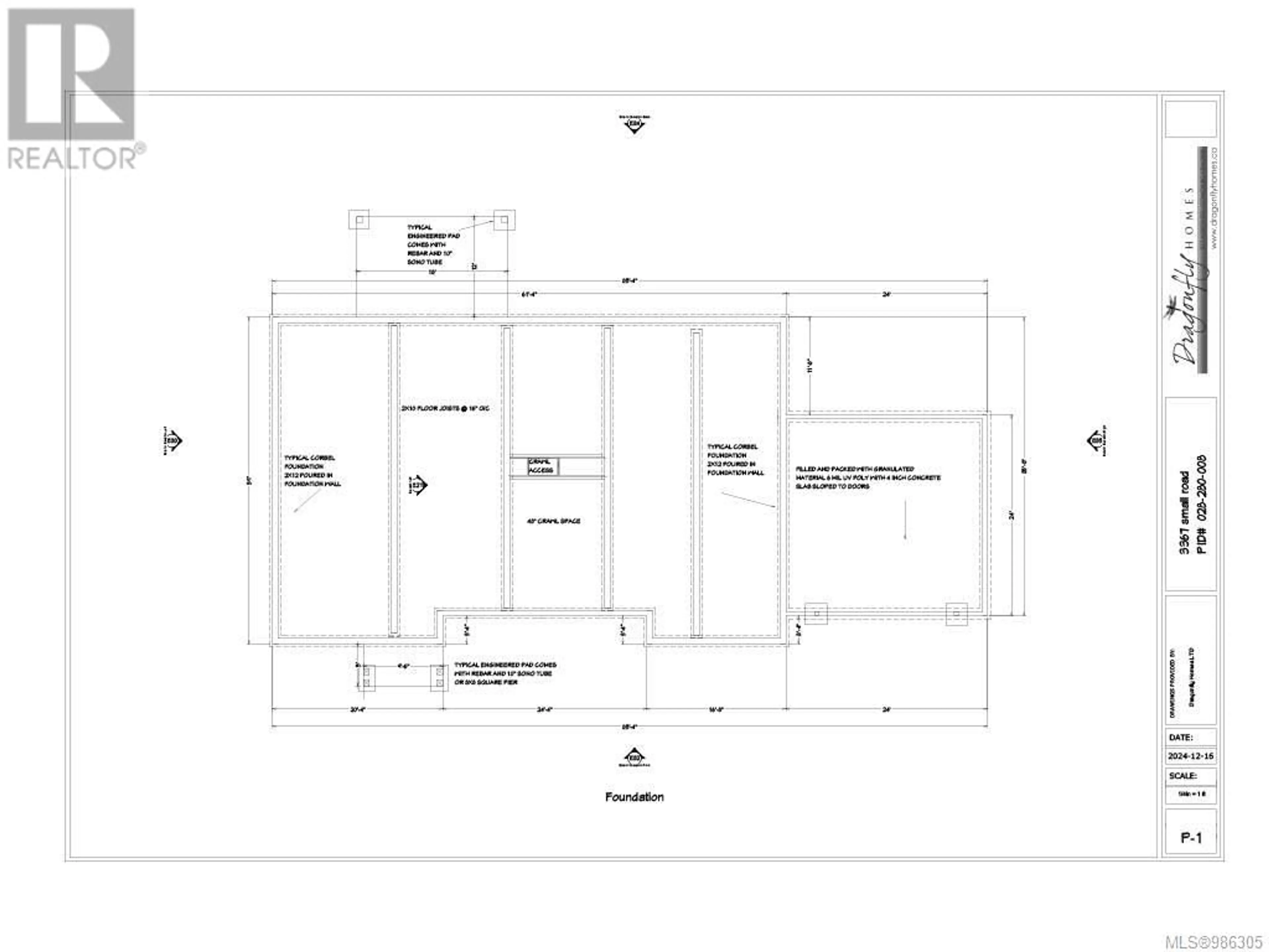 Floor plan for 3368 Small Rd, Cumberland British Columbia V9N3Z6