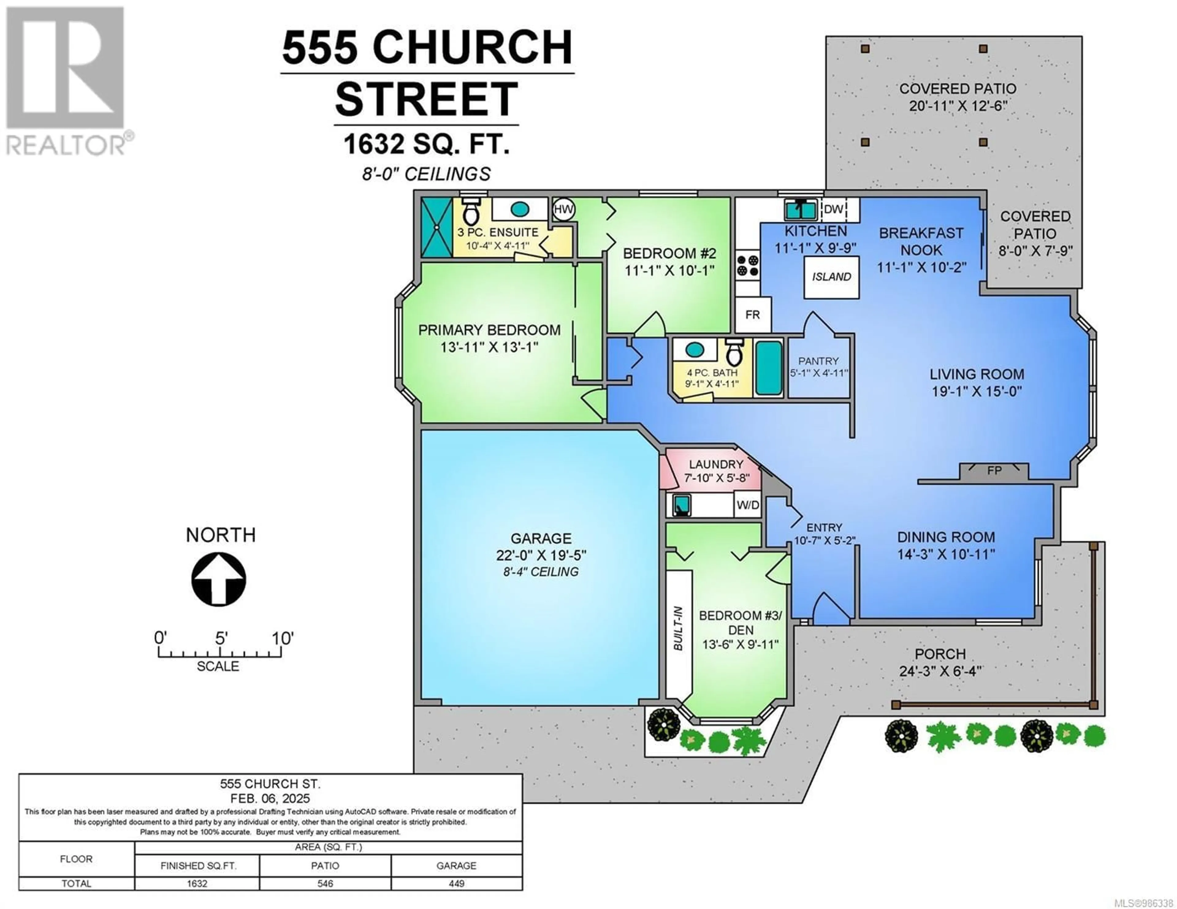 Floor plan for 555 Church St, Comox British Columbia V9M4G5