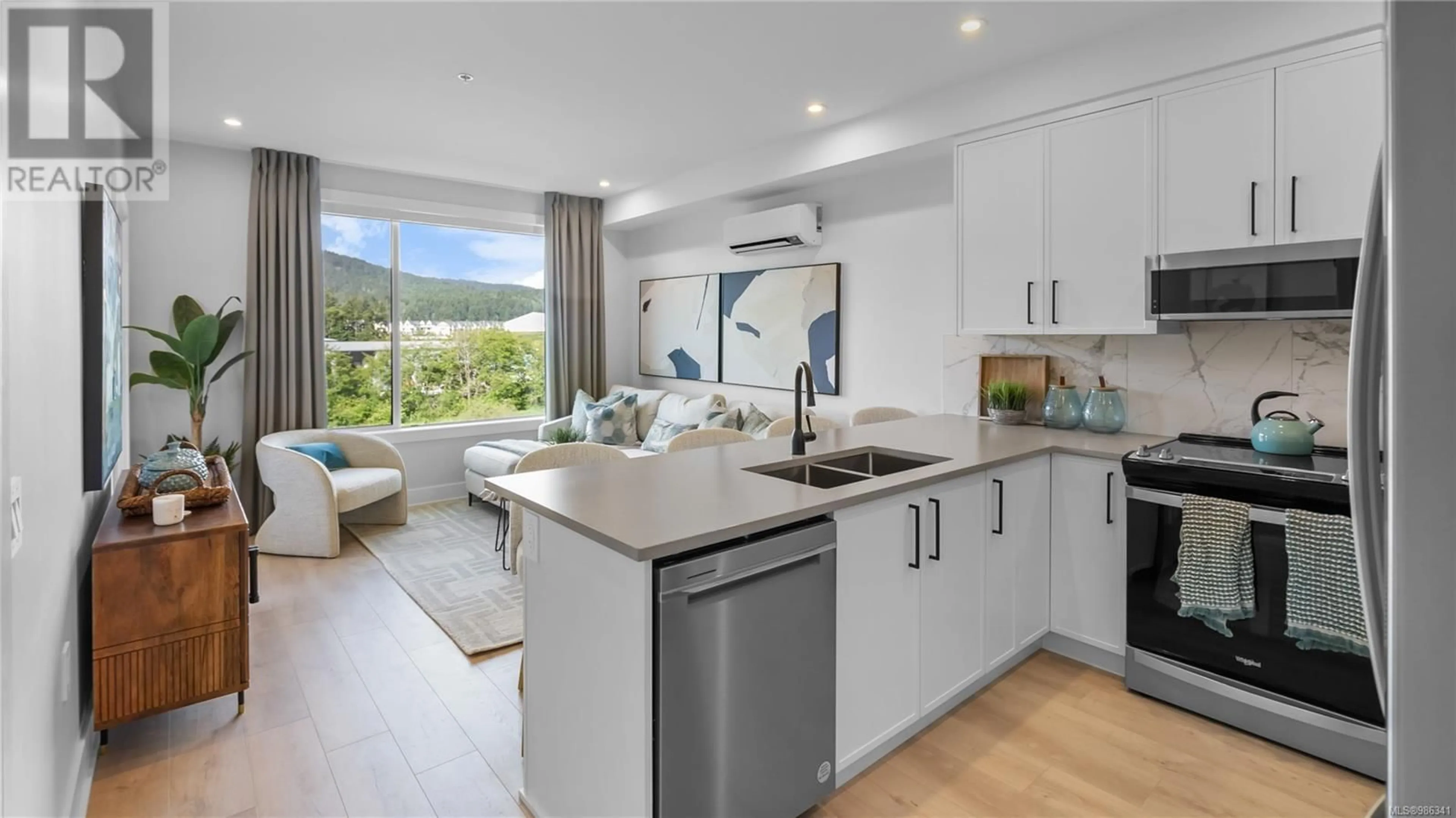 Open concept kitchen, unknown for 109 1371 Goldstream Ave, Langford British Columbia V9B7B7