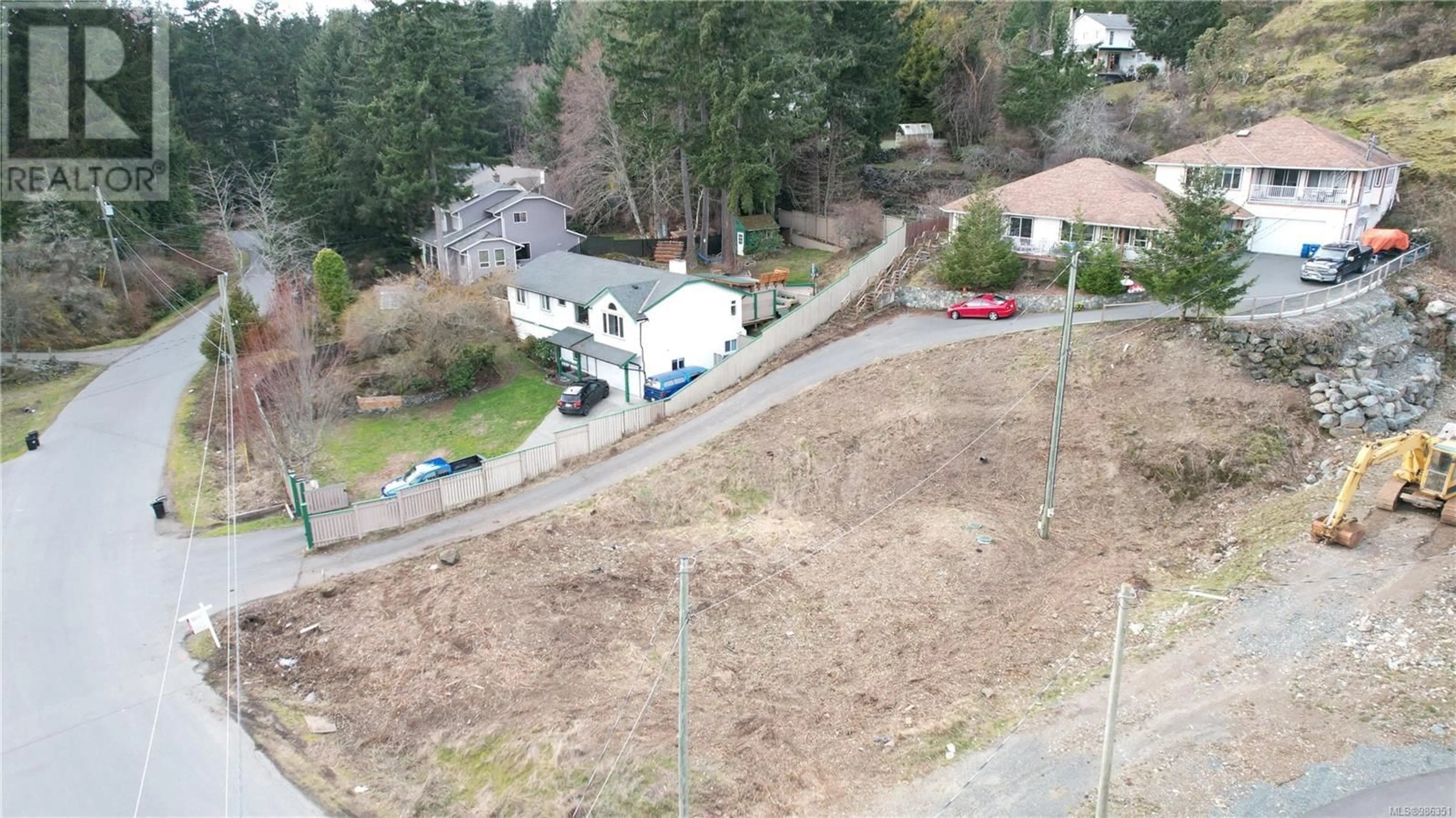 A pic from outside/outdoor area/front of a property/back of a property/a pic from drone, unknown for 7074/7076 Maple Park Terr, Sooke British Columbia V9Z0N2