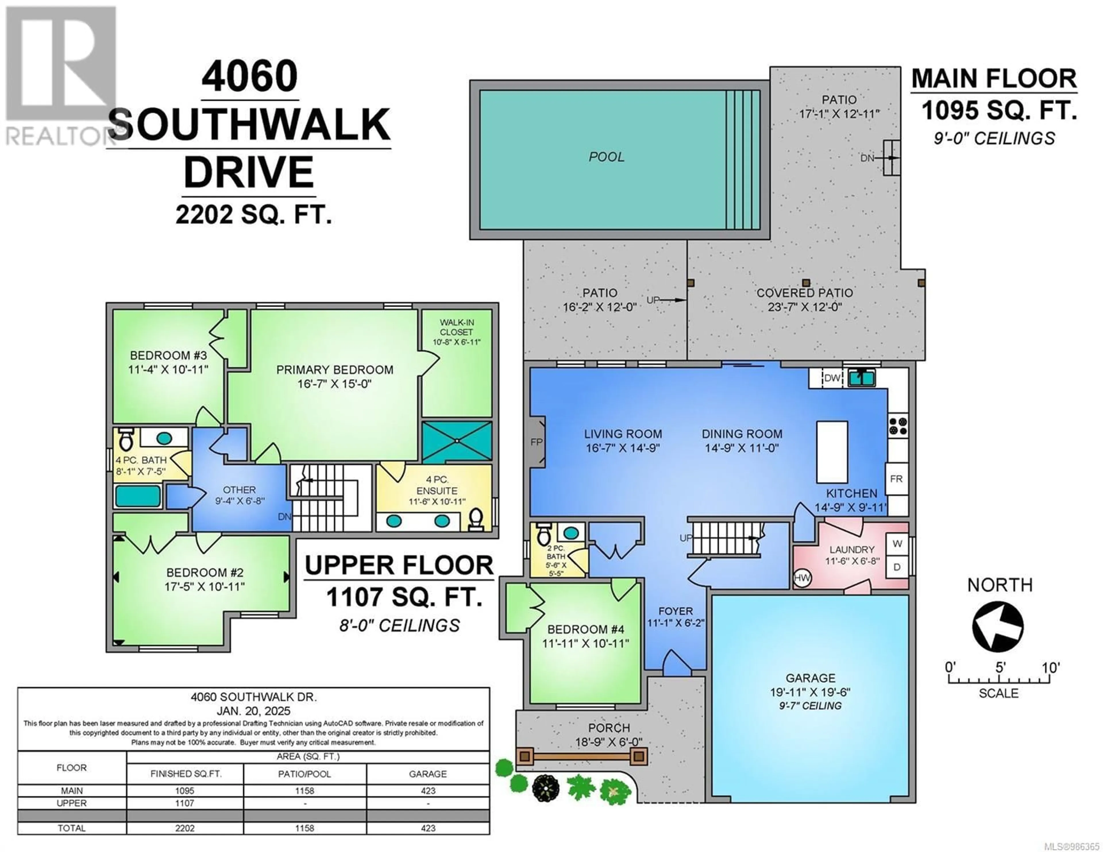 Floor plan for 4060 Southwalk Dr, Courtenay British Columbia V9N0B3