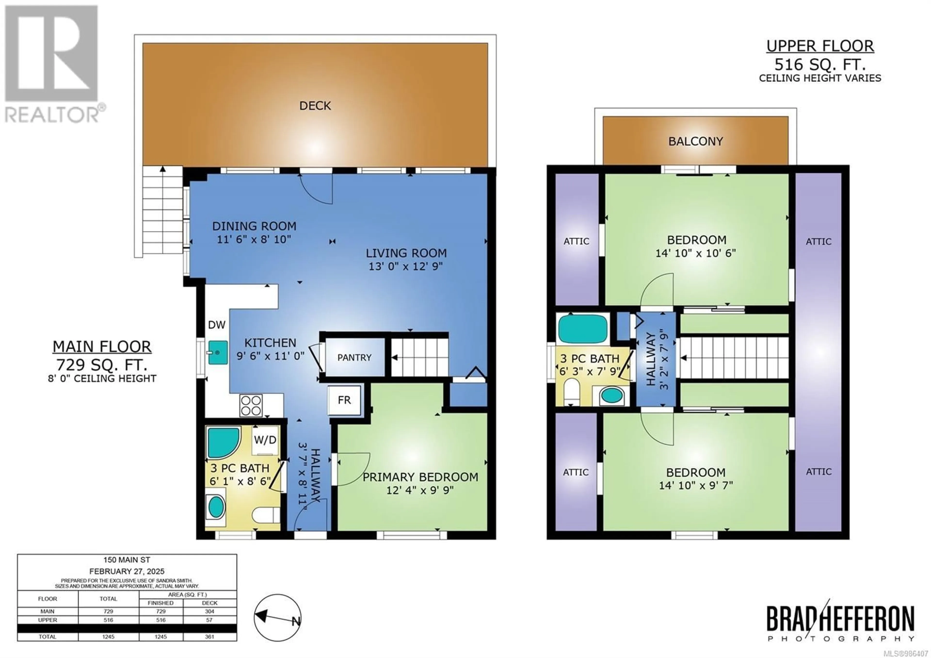 Floor plan for 150 Main St, Salt Spring British Columbia V8K1P2