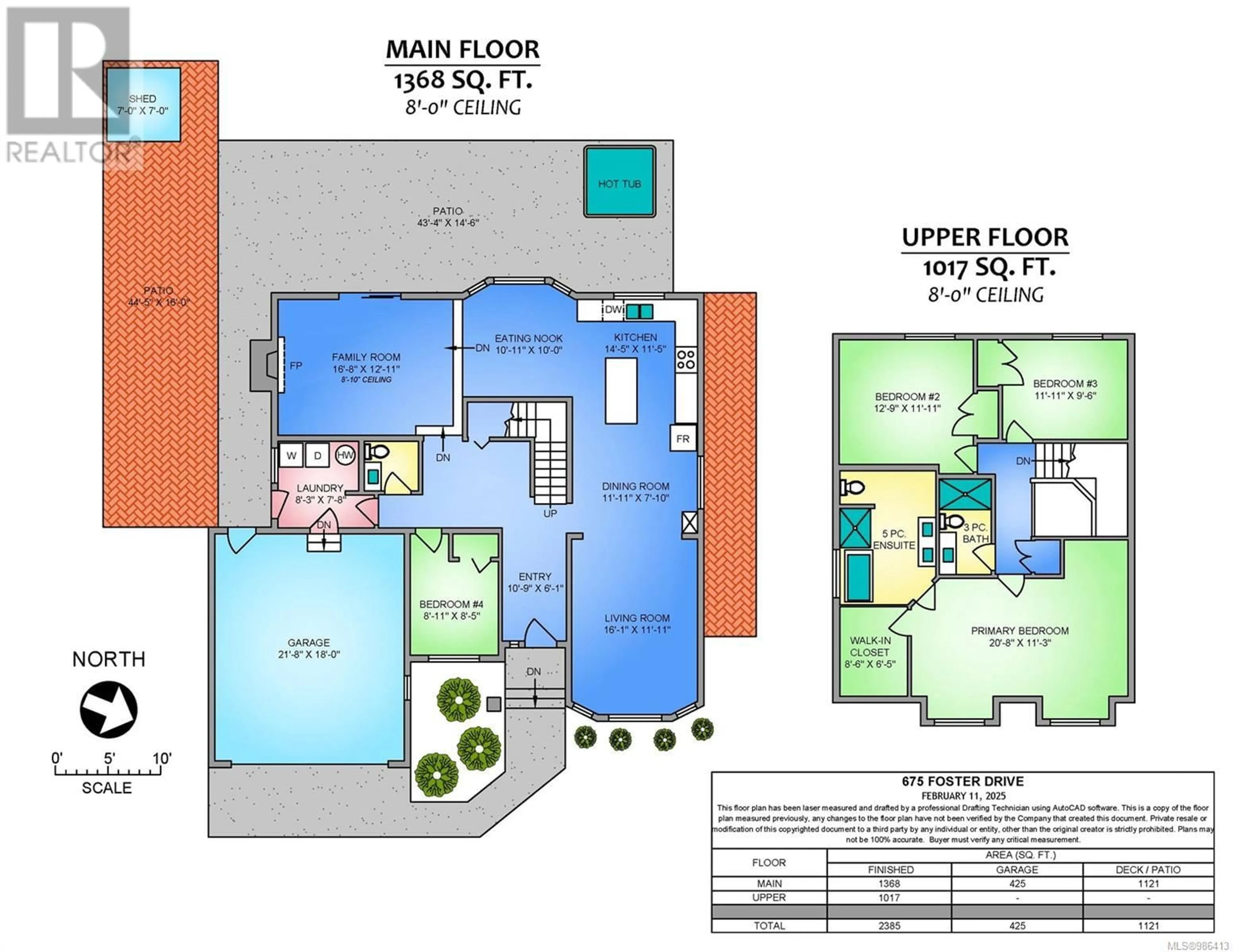 Floor plan for 675 Foster Dr, Parksville British Columbia V9P1A8