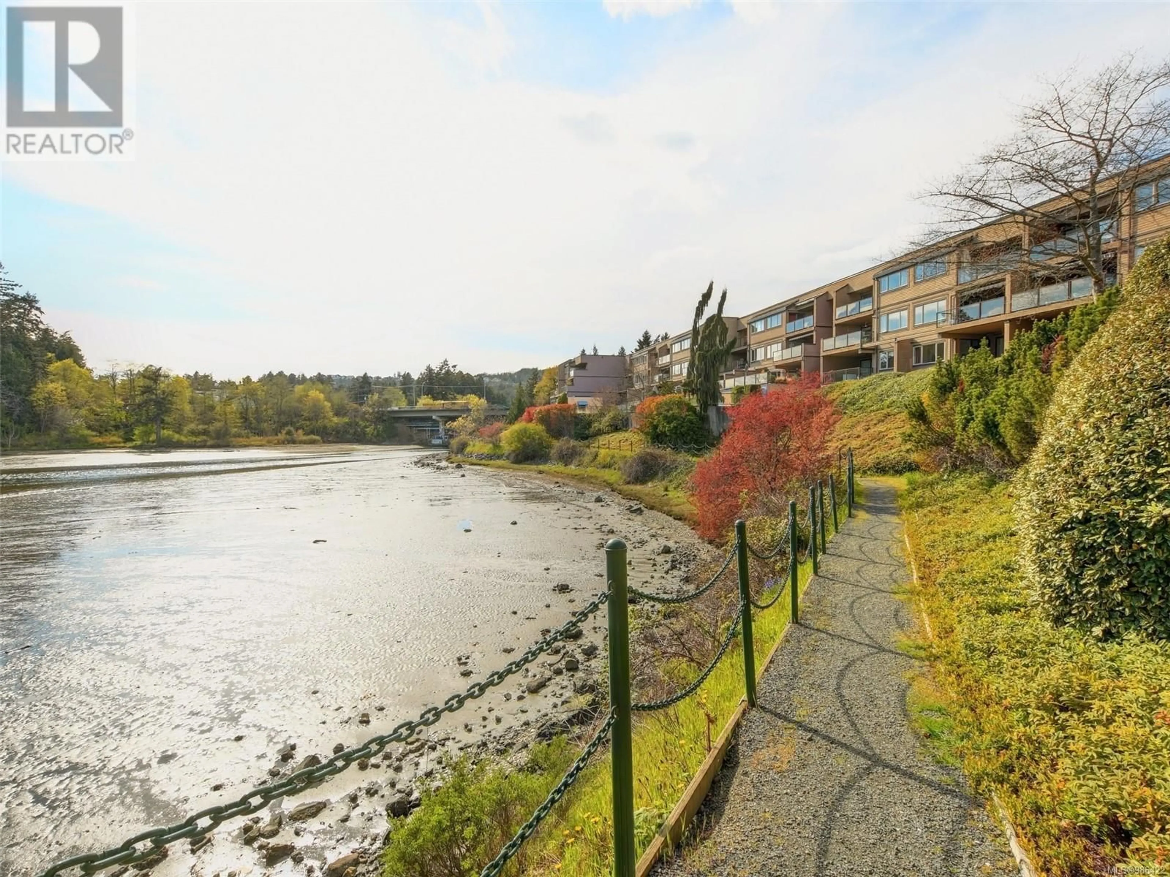 Patio, water/lake/river/ocean view for 318 485 Island Hwy, View Royal British Columbia V9B5H7