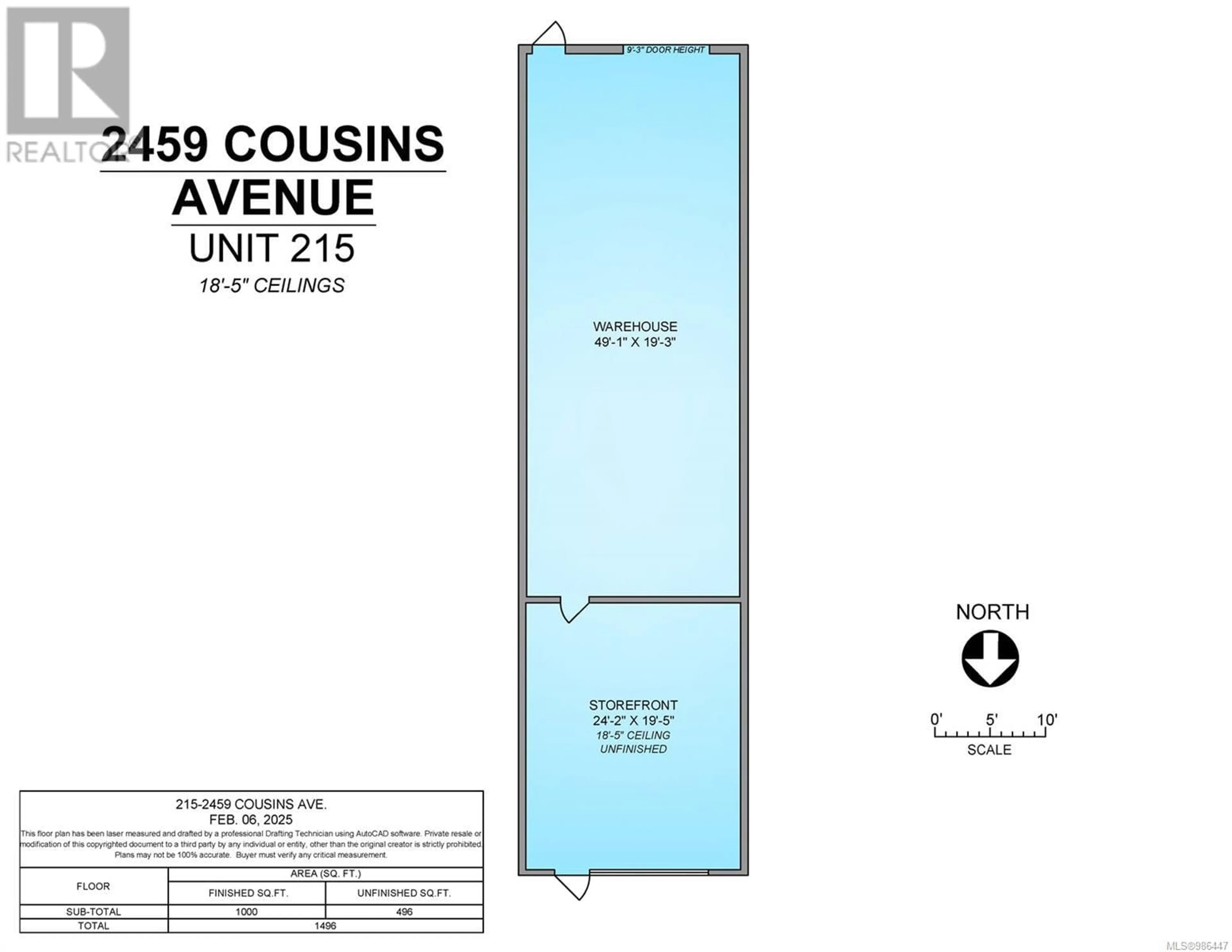 Floor plan for 215 - 2459 COUSINS AVENUE, Courtenay British Columbia V9N3N6