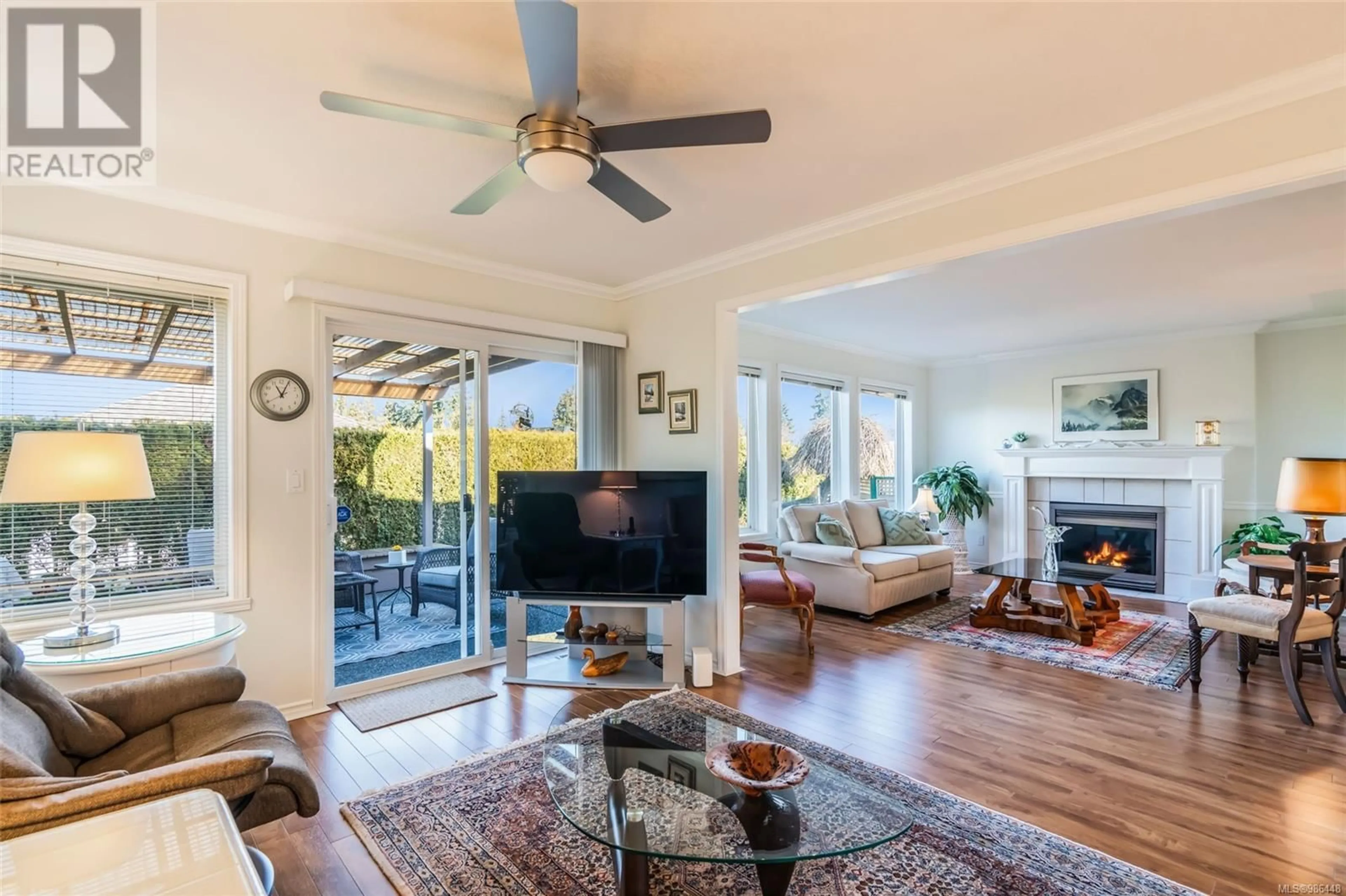 Living room with furniture, unknown for 1291 Leeward Way, Qualicum Beach British Columbia V9K2M1