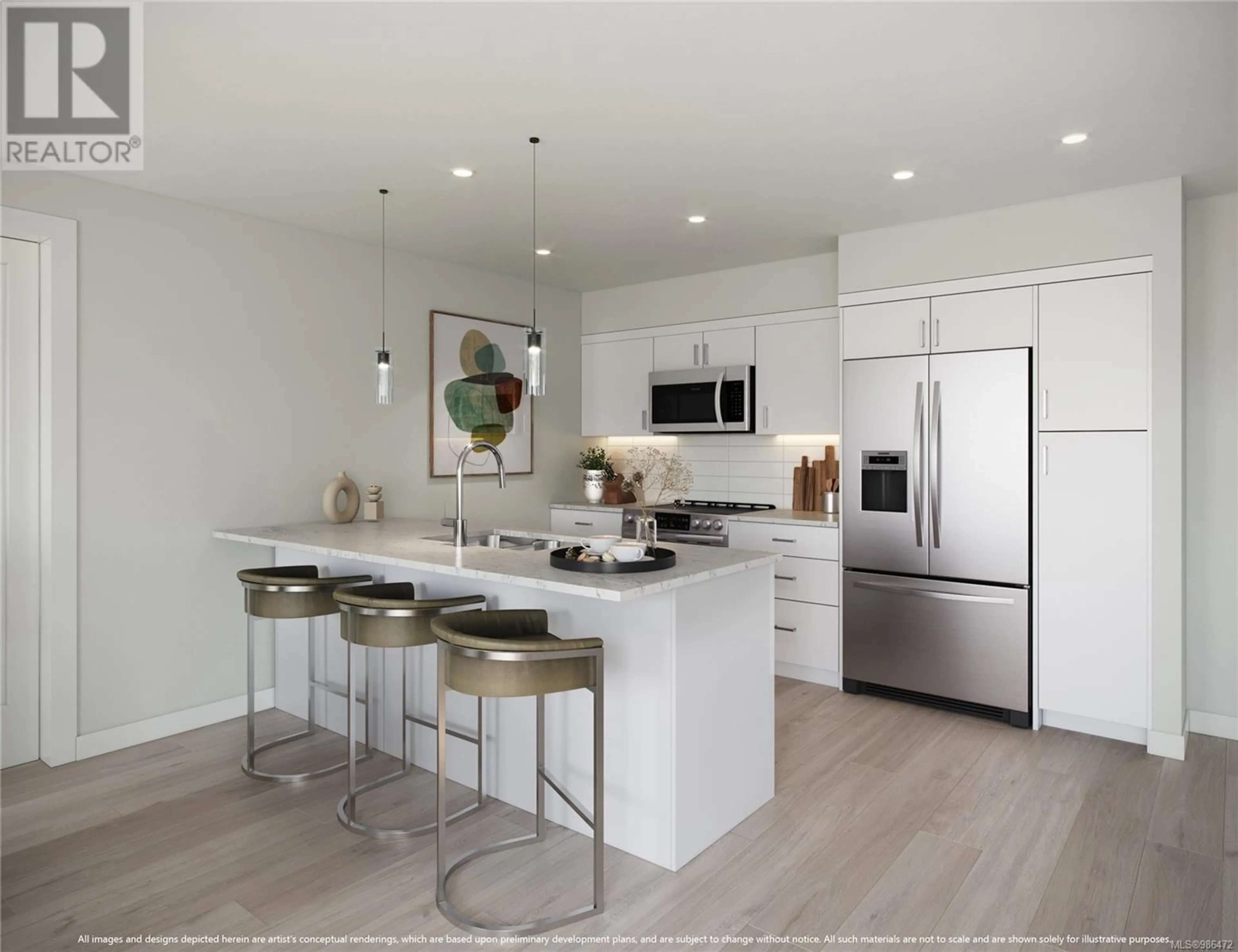 Open concept kitchen, unknown for 405 - 918 JENKINS AVENUE, Langford British Columbia V9B2N7