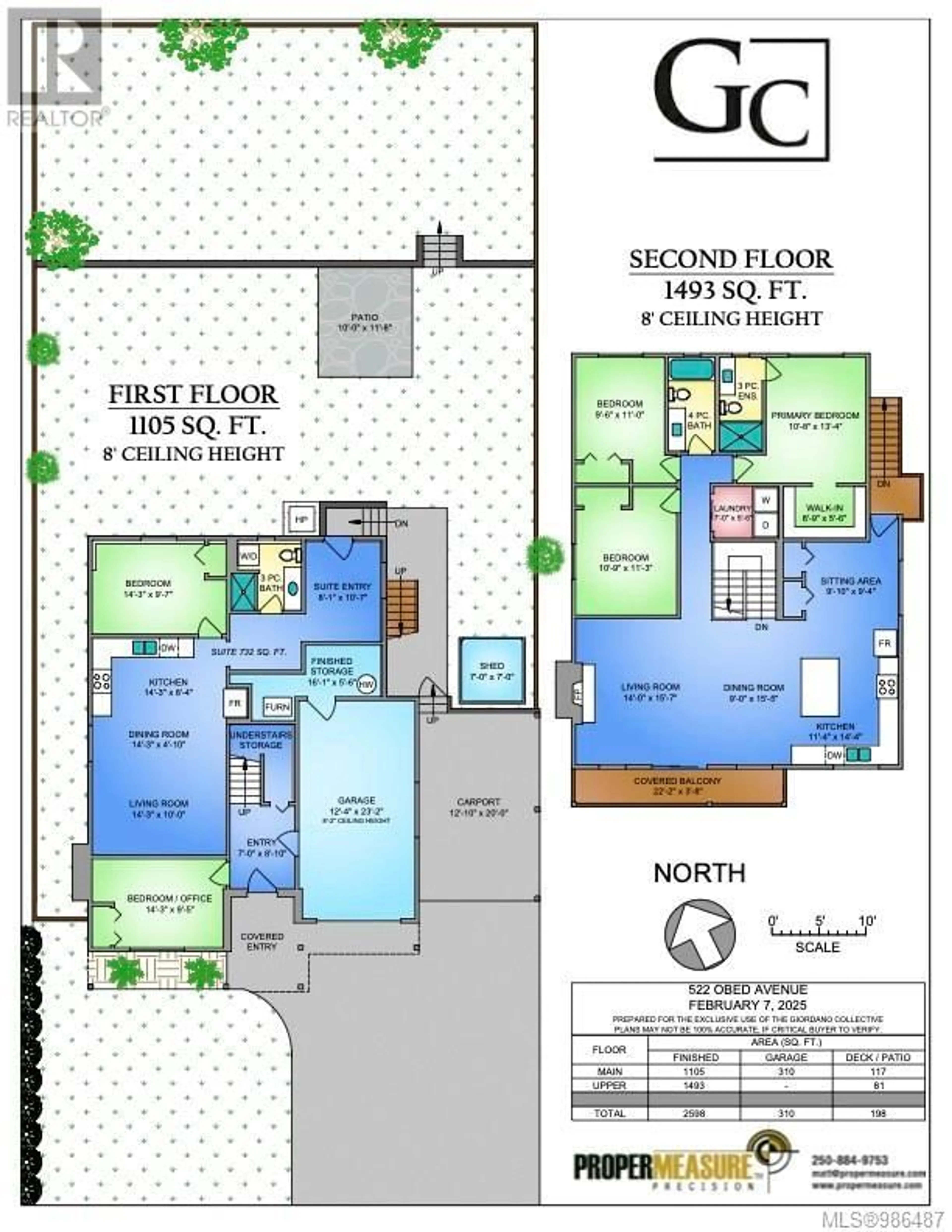 Floor plan for 522 Obed Ave, Saanich British Columbia V9A1K5